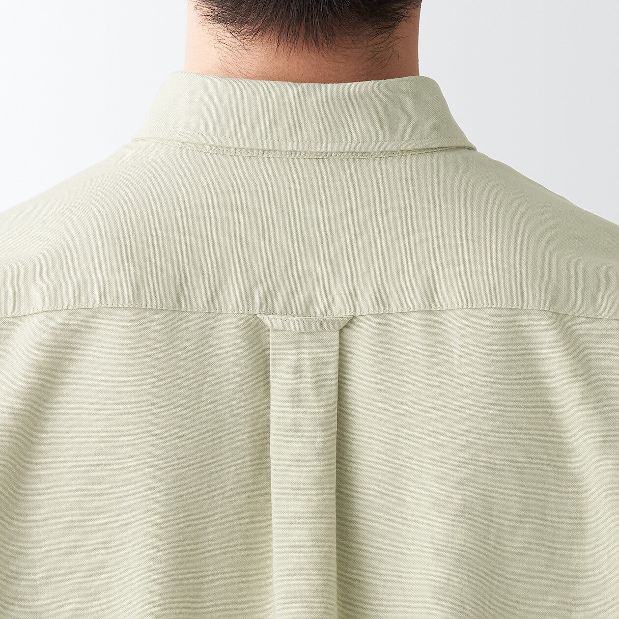 Men's Washed Oxford Collared Long Sleeve Button Down Shirt - Image 30