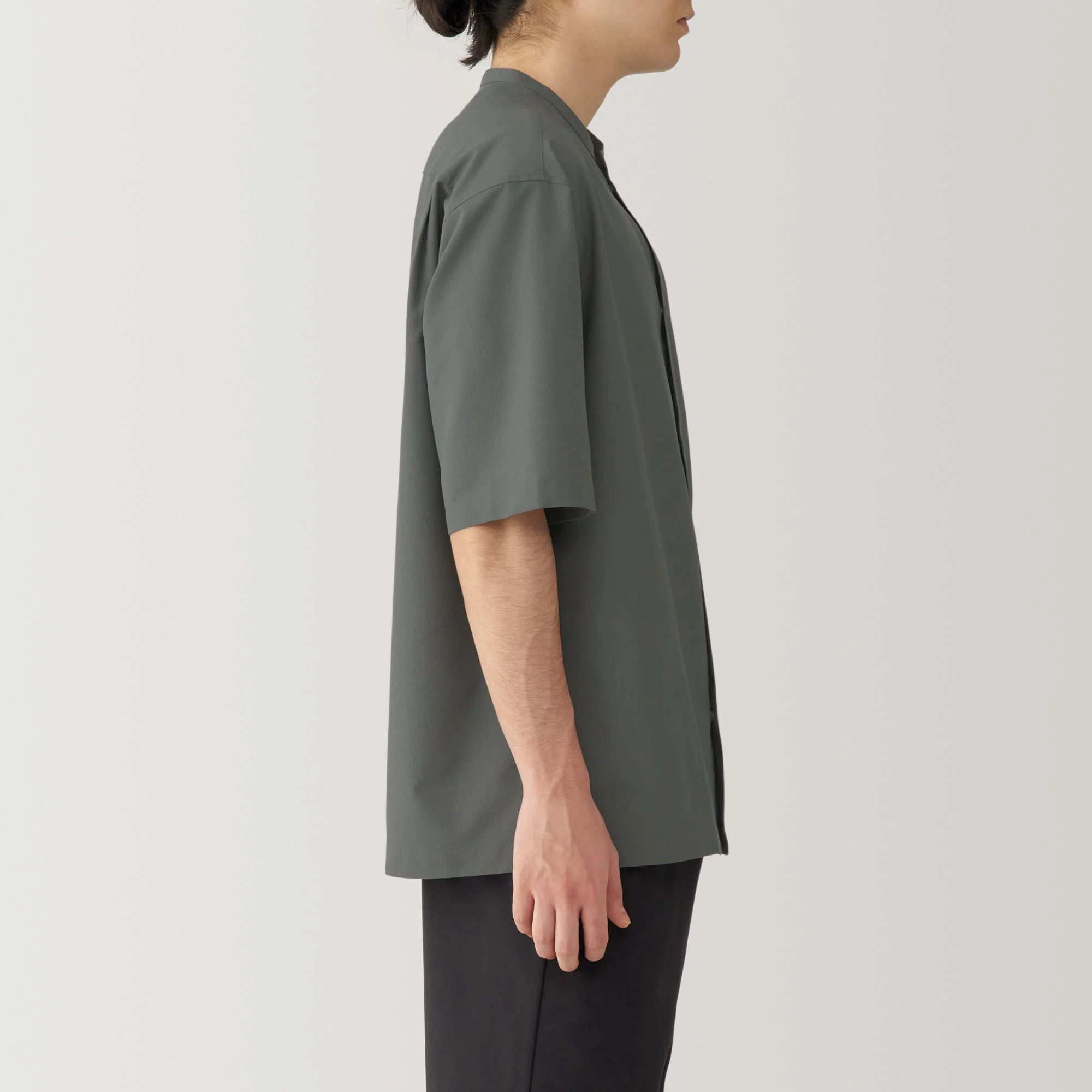 Men's Breathable Half Sleeve Collar Shirt - Image 5
