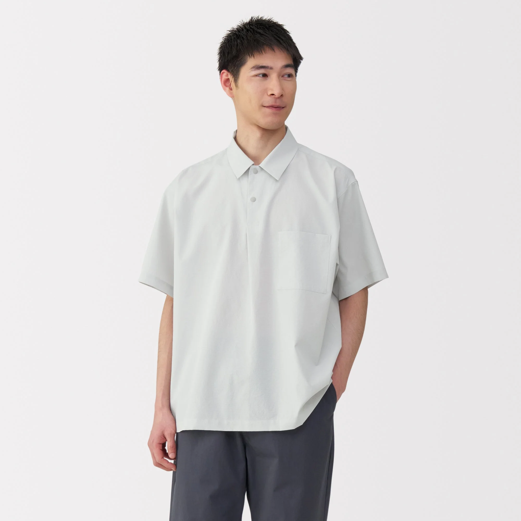 Men's Breathable Polo Shirt - Image 17