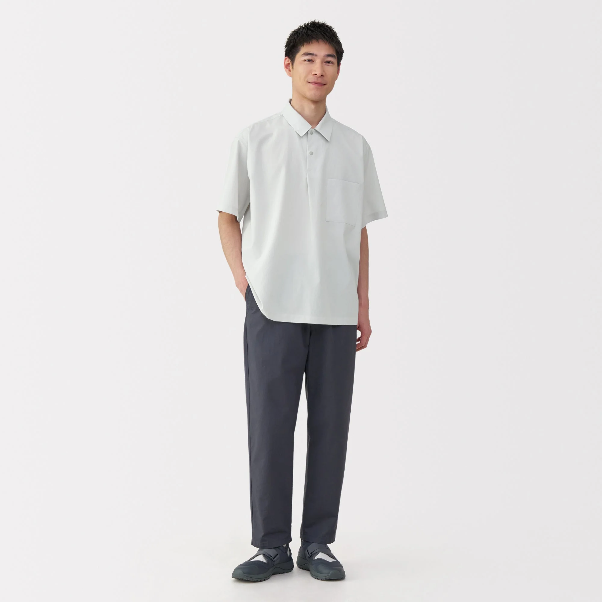 Men's Breathable Polo Shirt - Image 18