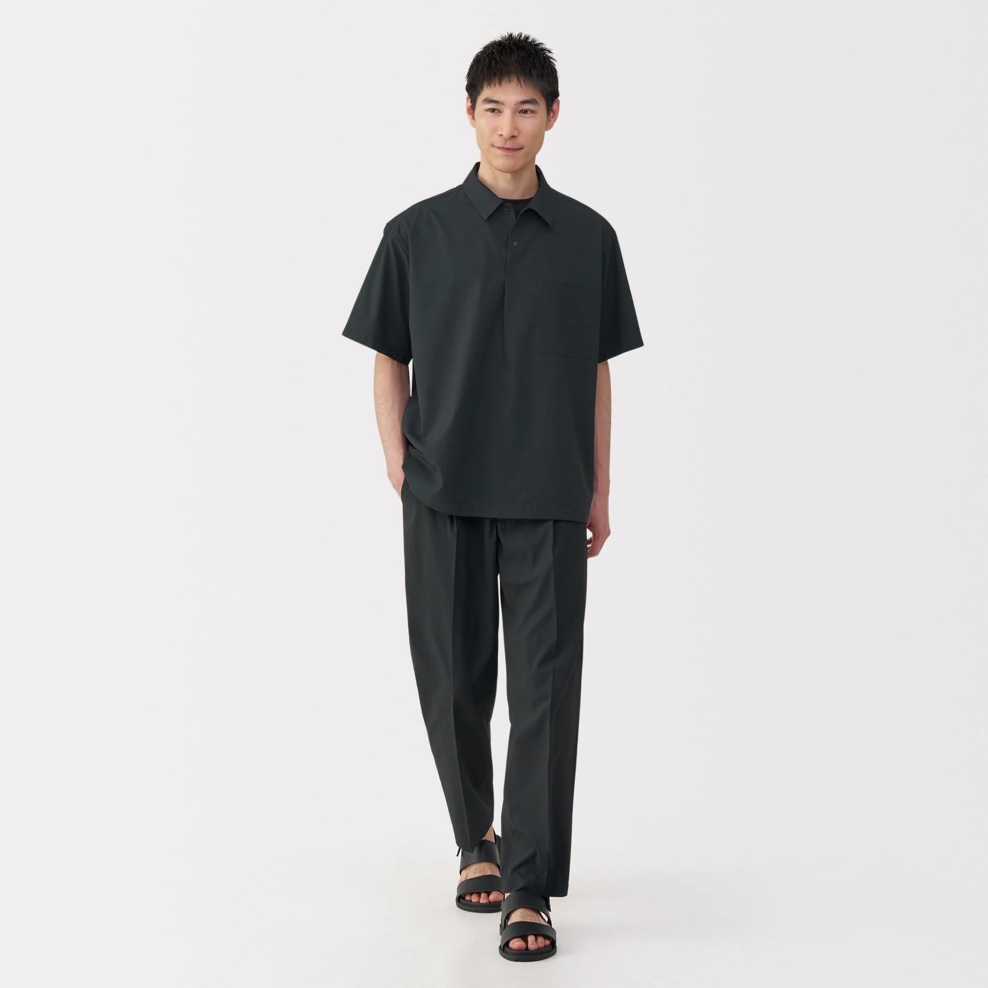 Men's Breathable Polo Shirt - Image 25