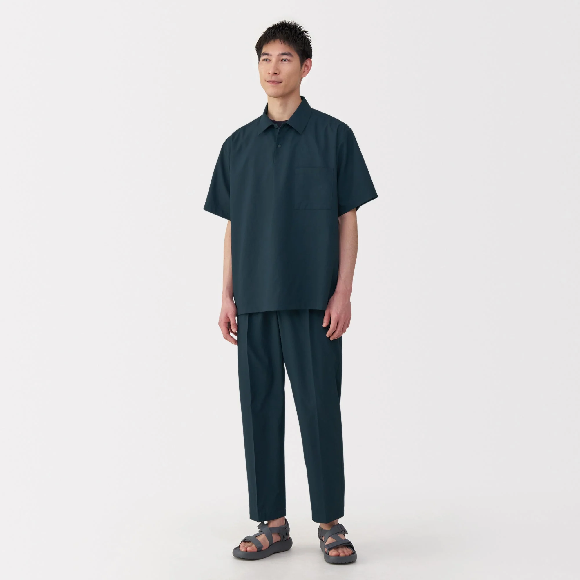 Men's Breathable Polo Shirt - Image 4