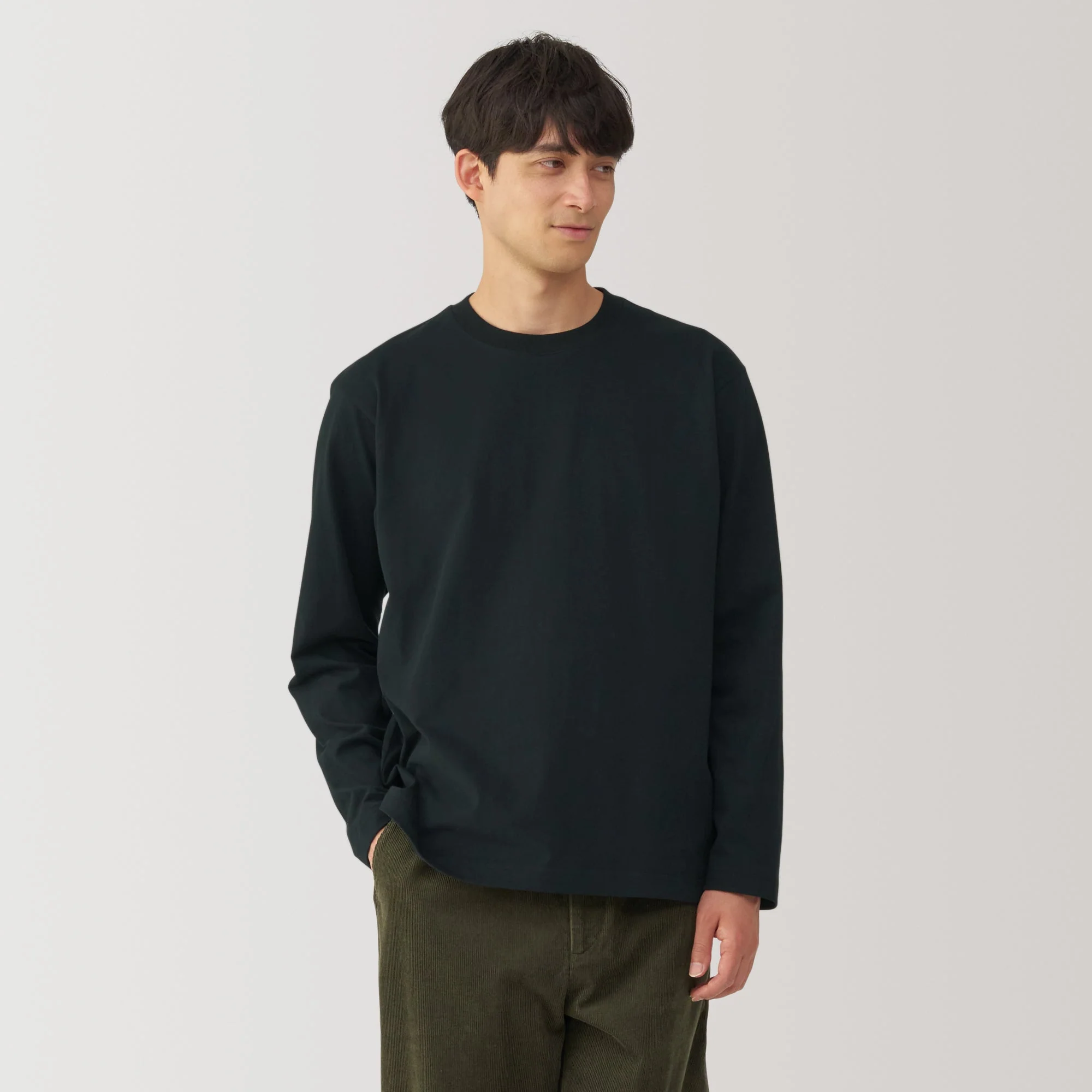 Men's Brushed Crewneck T-Shirt - Image 3