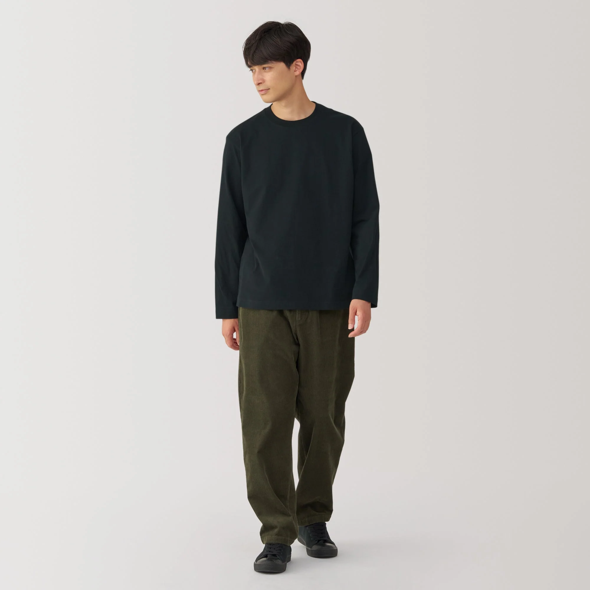 Men's Brushed Crewneck T-Shirt - Image 4