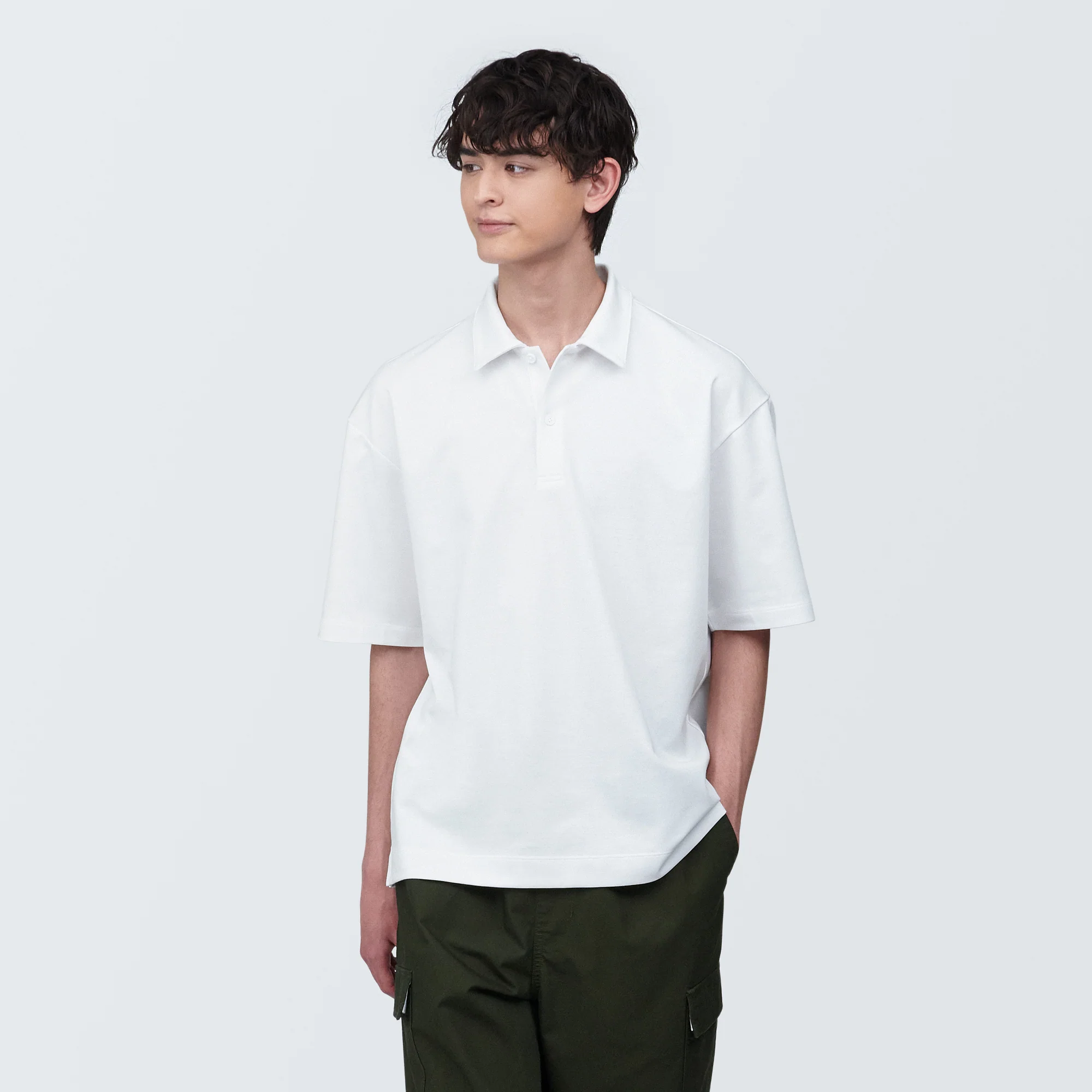 Men's Cool Touch Half Sleeve Polo