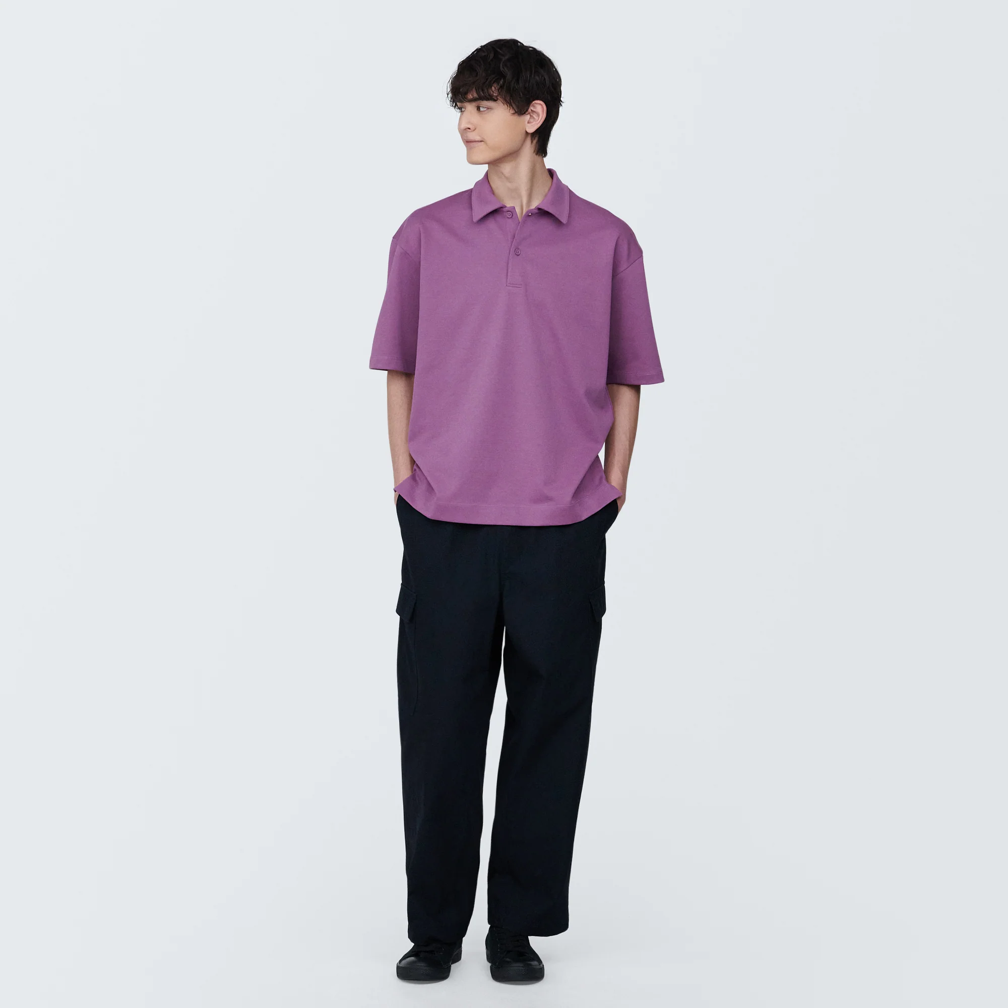 Men's Cool Touch Half Sleeve Polo - Image 36