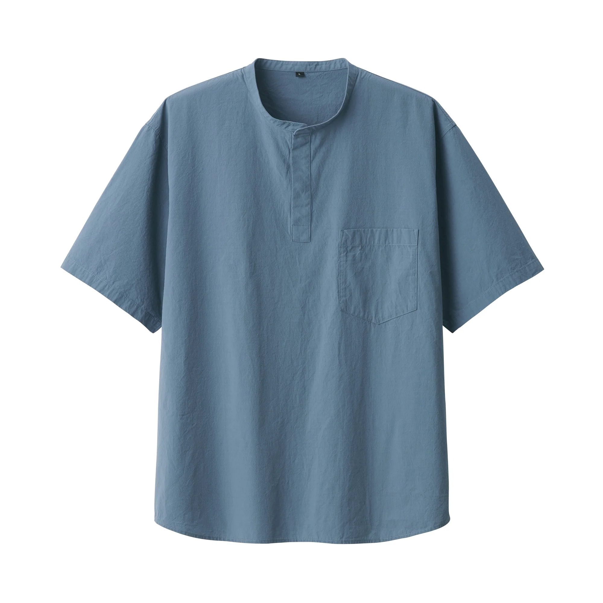 Men's Cool Touch Henley T-Shirt - Image 20
