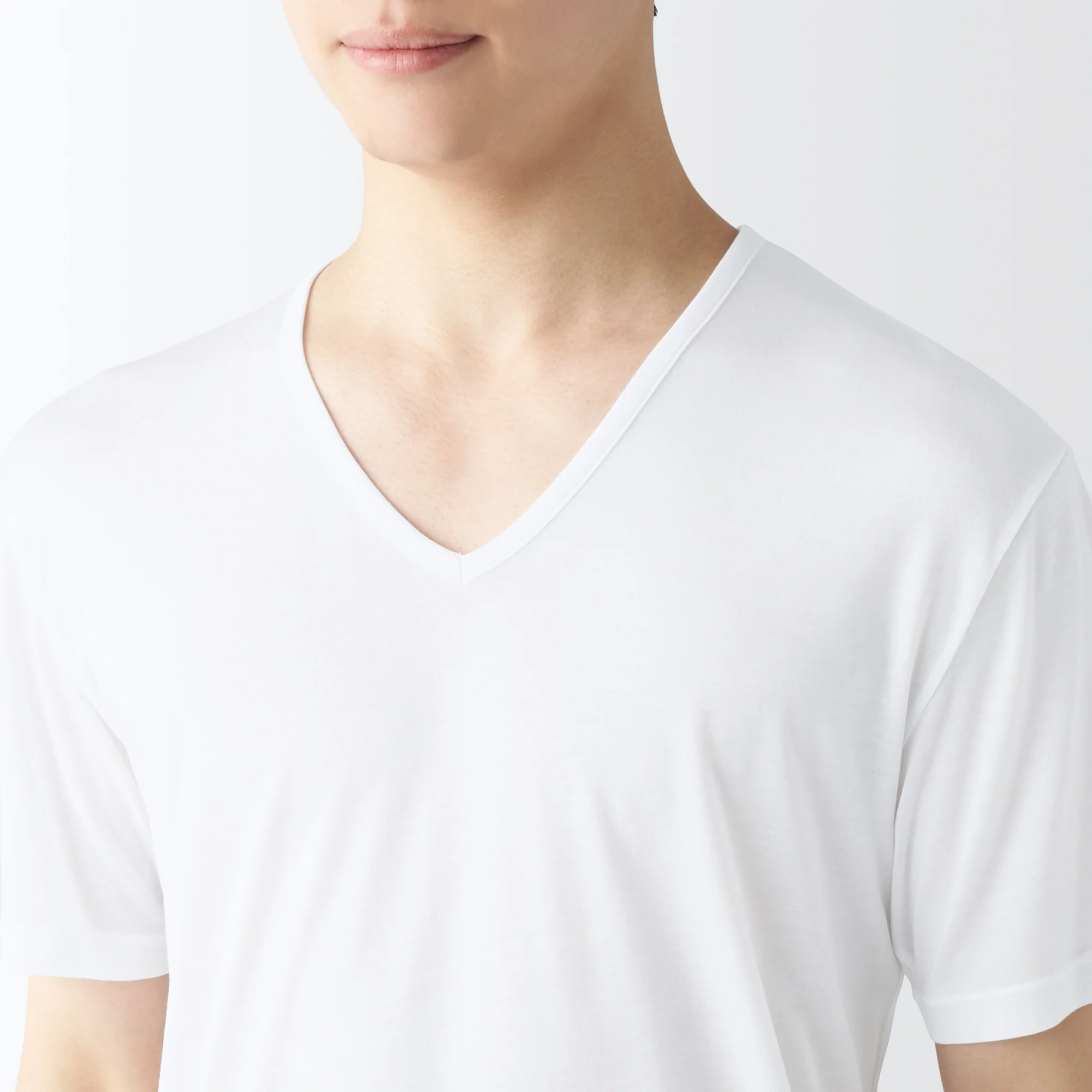 Men's Cool Touch Smooth V-Neck T-Shirt - Image 14