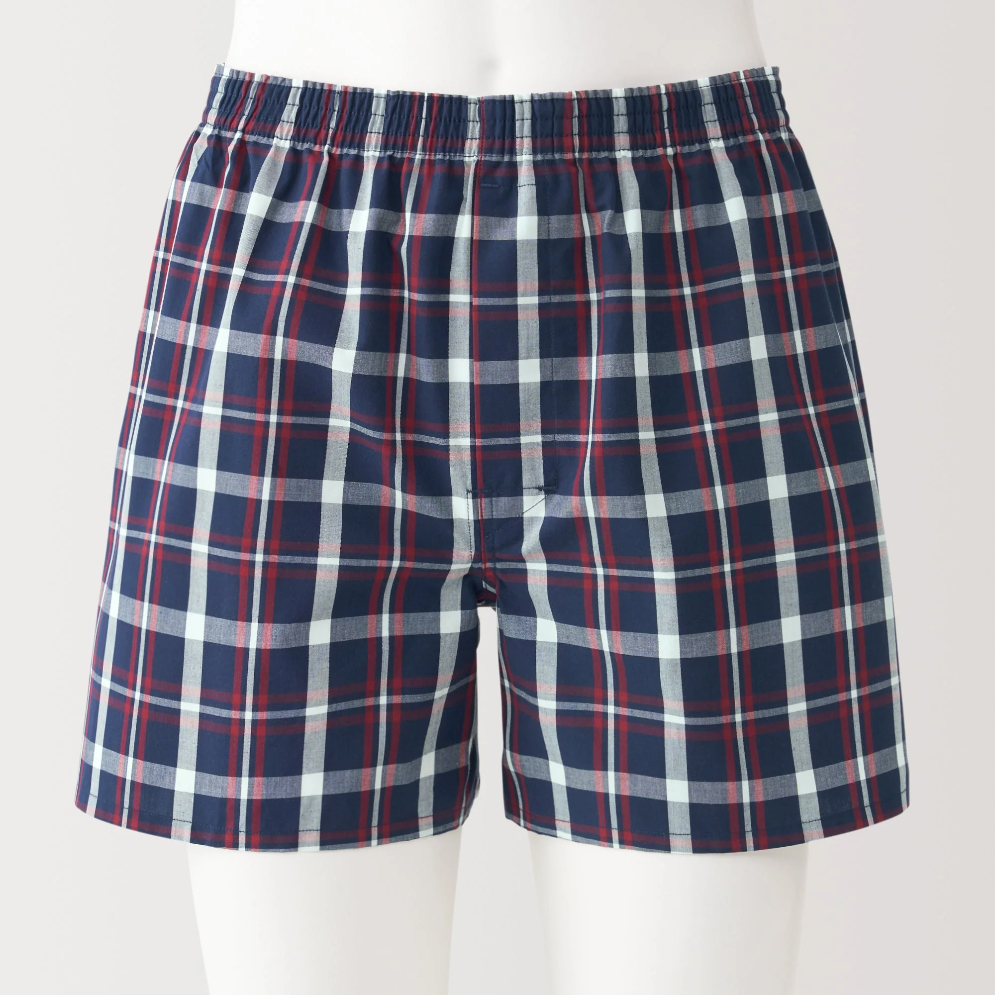 Men's Cotton Broadcloth Front Open Trunks