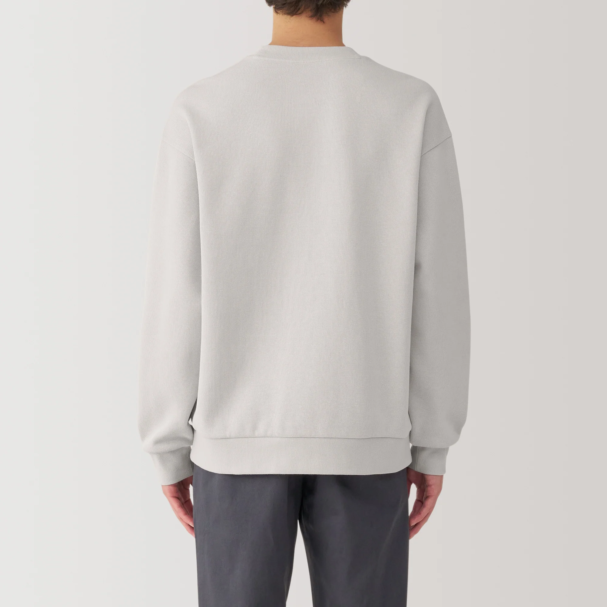 Men's Double Knit Crewneck Pullover - Image 14