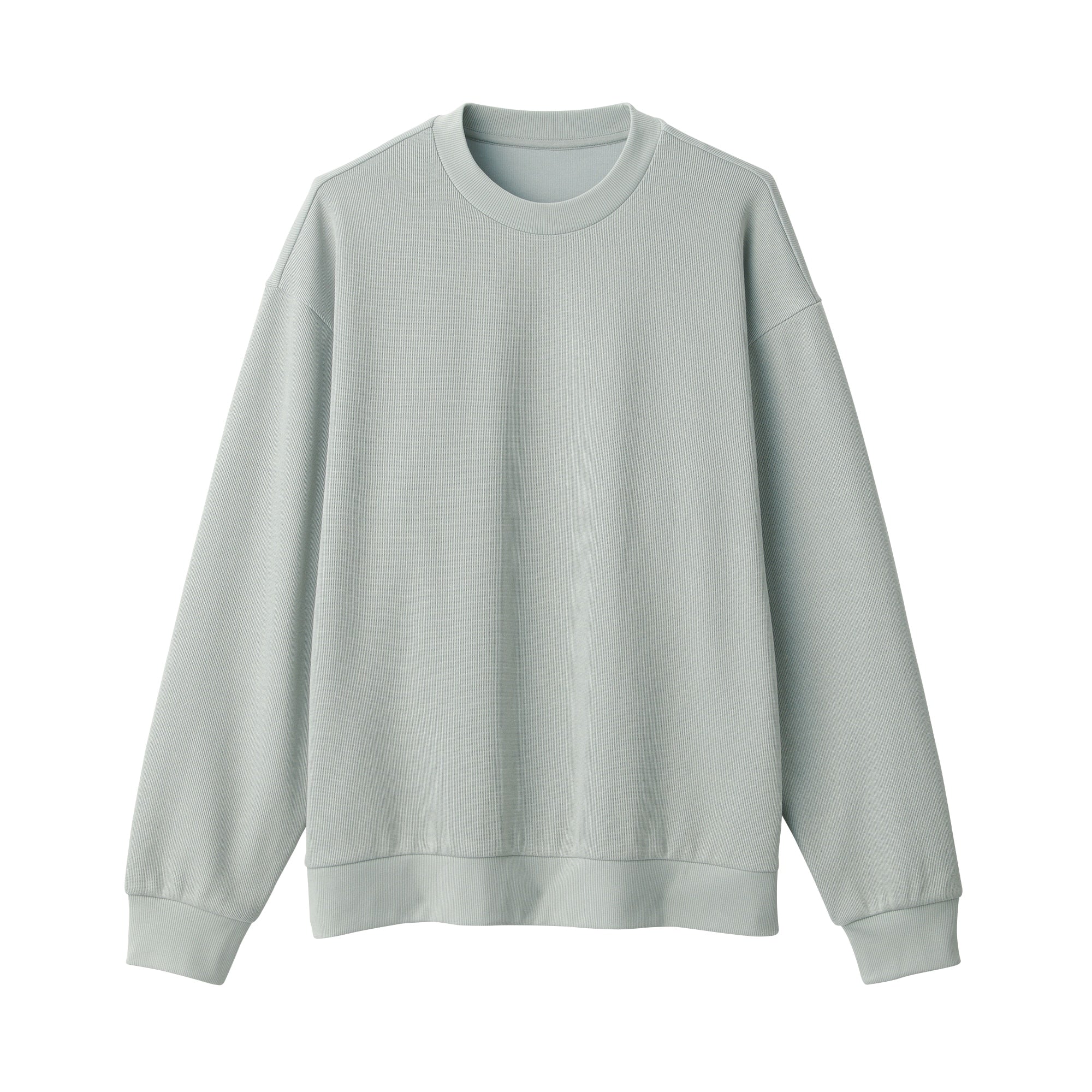 Men's Double Knit Crewneck Pullover - Image 2