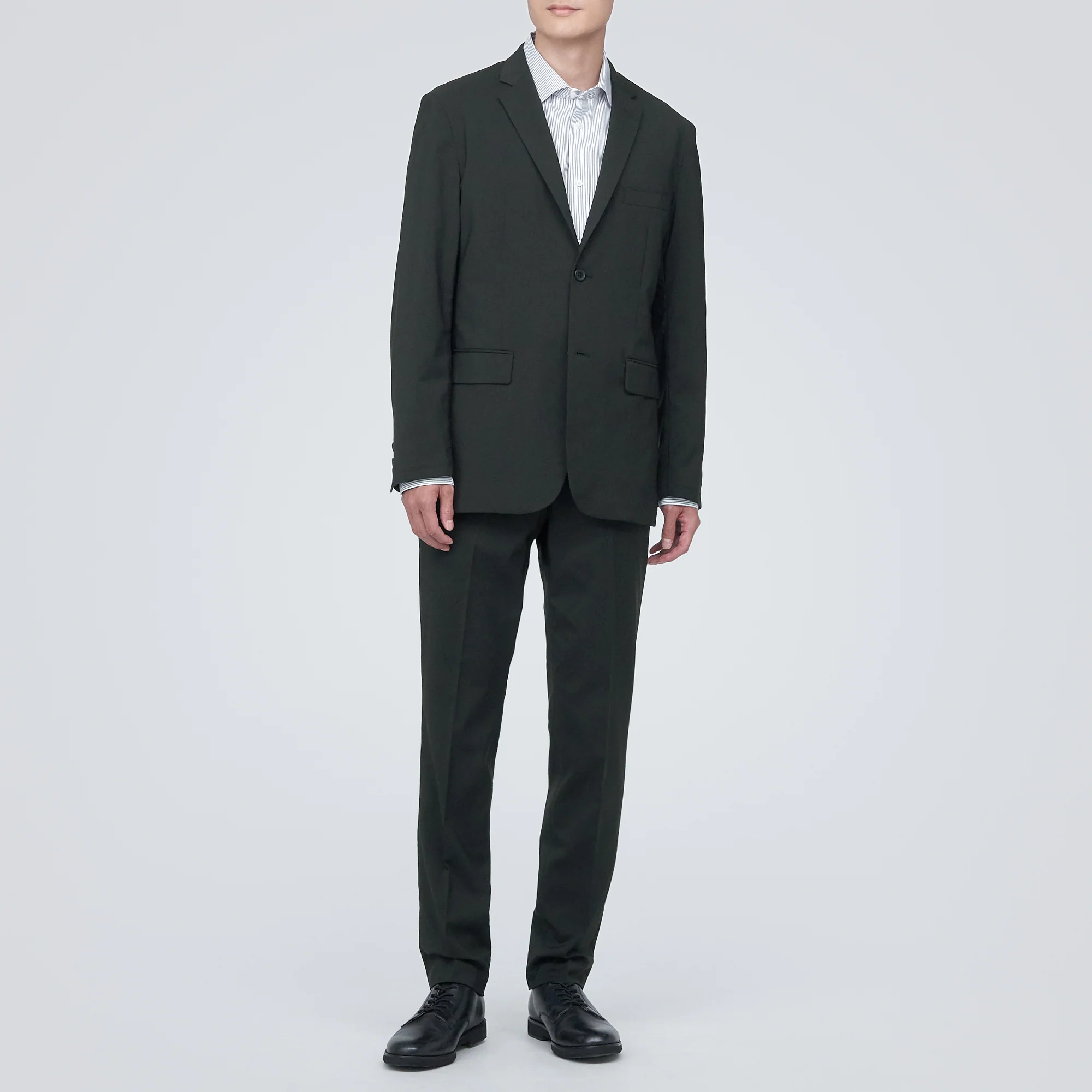 Men's Easy Care Stretch No Tuck Pants - Image 4