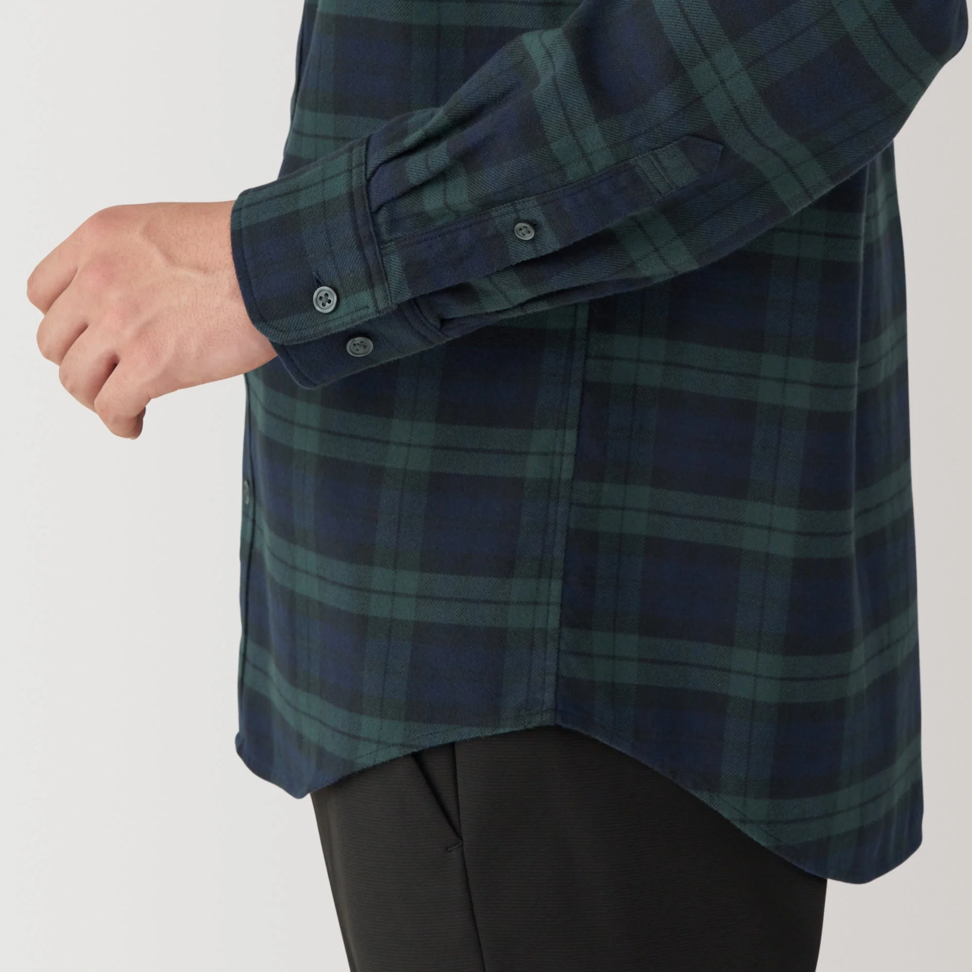 Men's Flannel Long Sleeve Shirt - Image 40