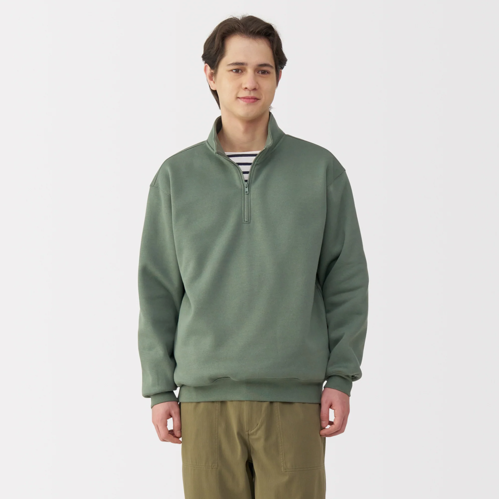 Men's Half-Zip Sweatshirt - Image 21