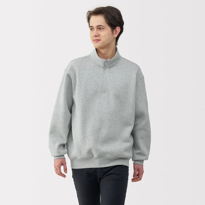 Men's Half-Zip Sweatshirt - Image 3