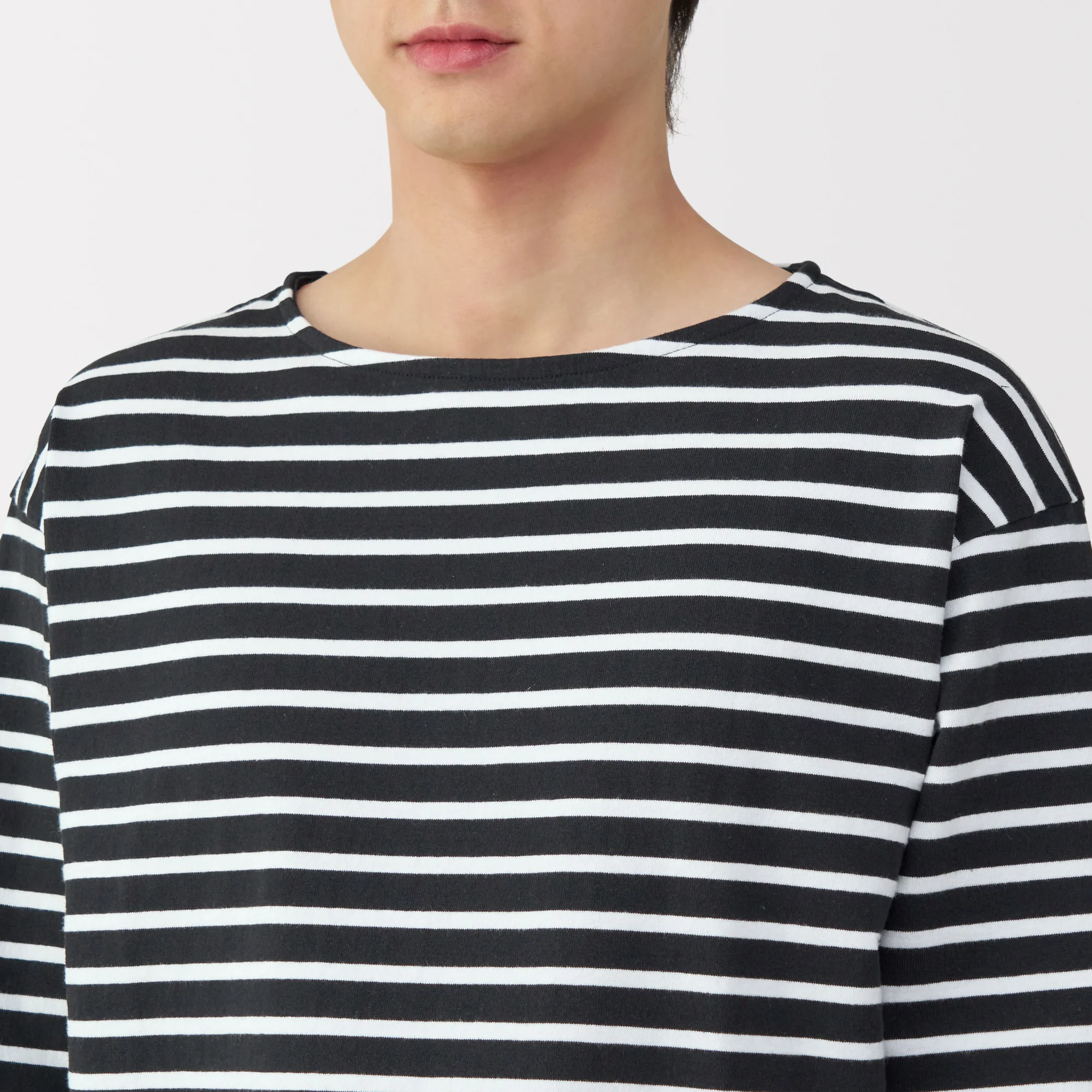 Men's Heavyweight Boatneck T-Shirt - Image 7