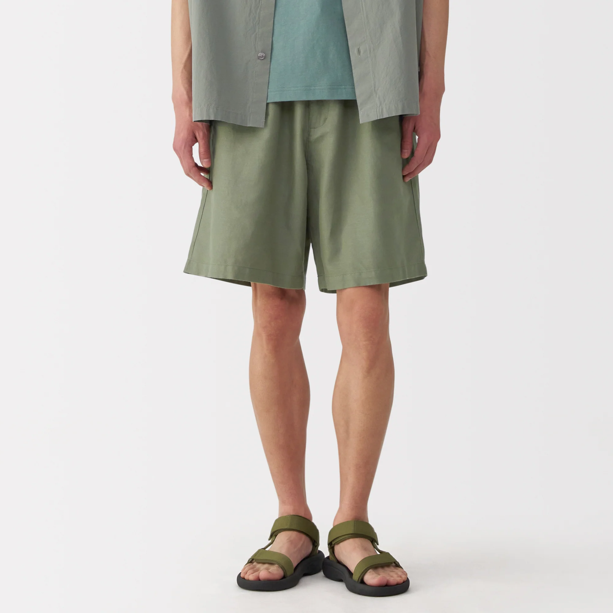 Men's Hemp Blend Twill Shorts - Image 23