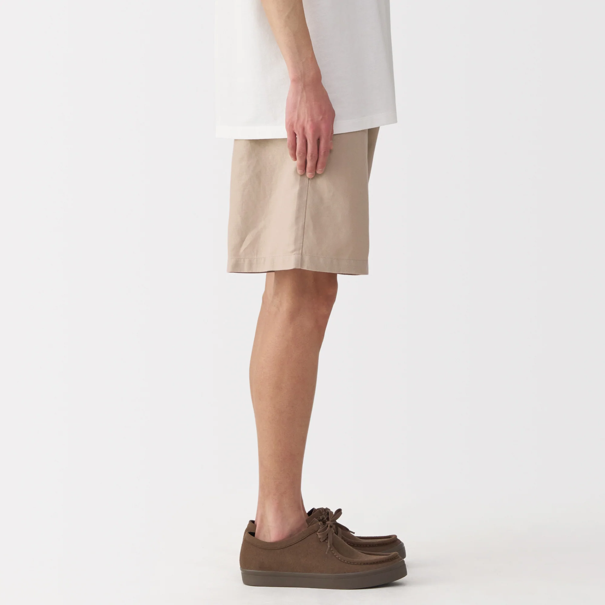 Men's Hemp Blend Twill Shorts - Image 5