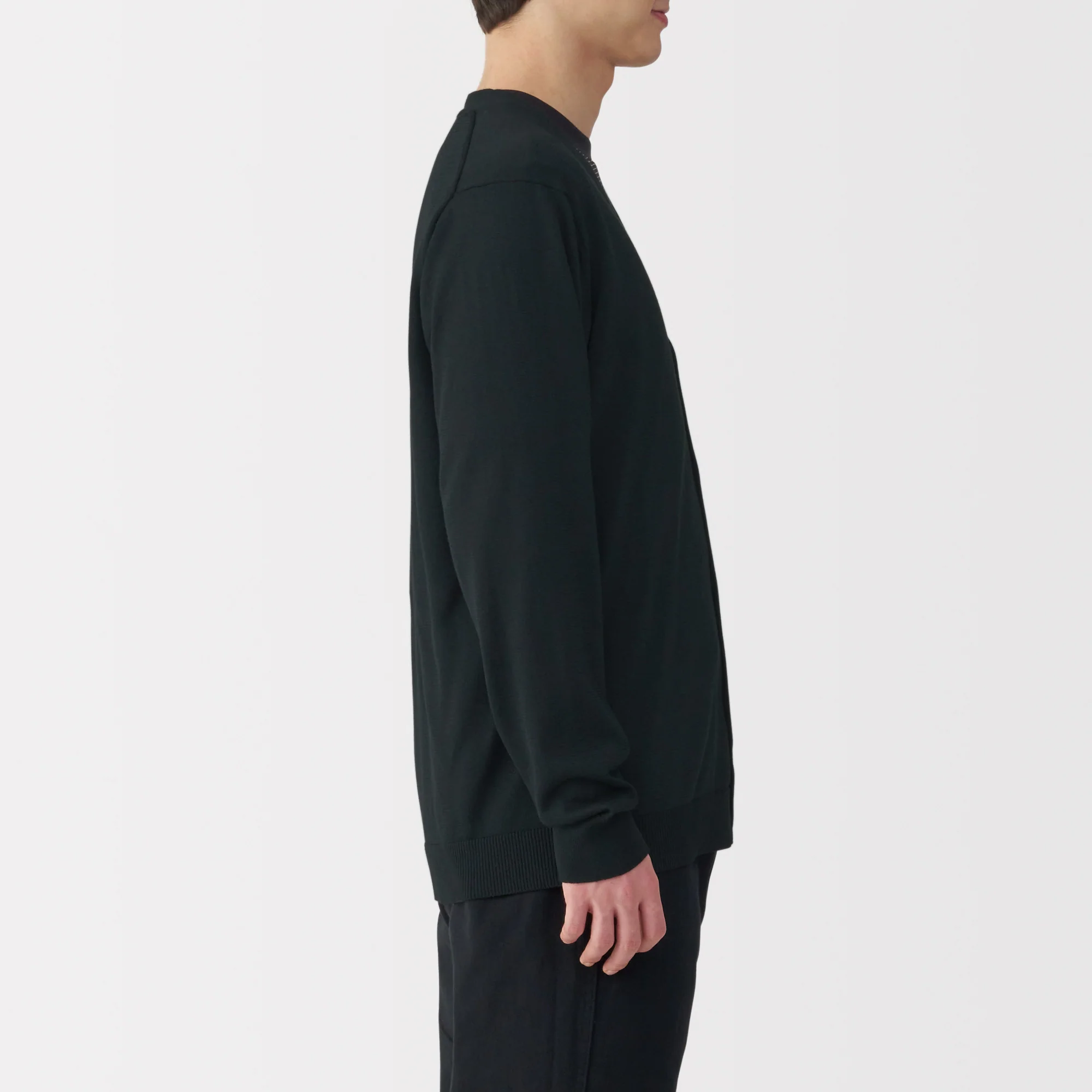 Men's Hemp Blend V-Neck Cardigan - Image 19