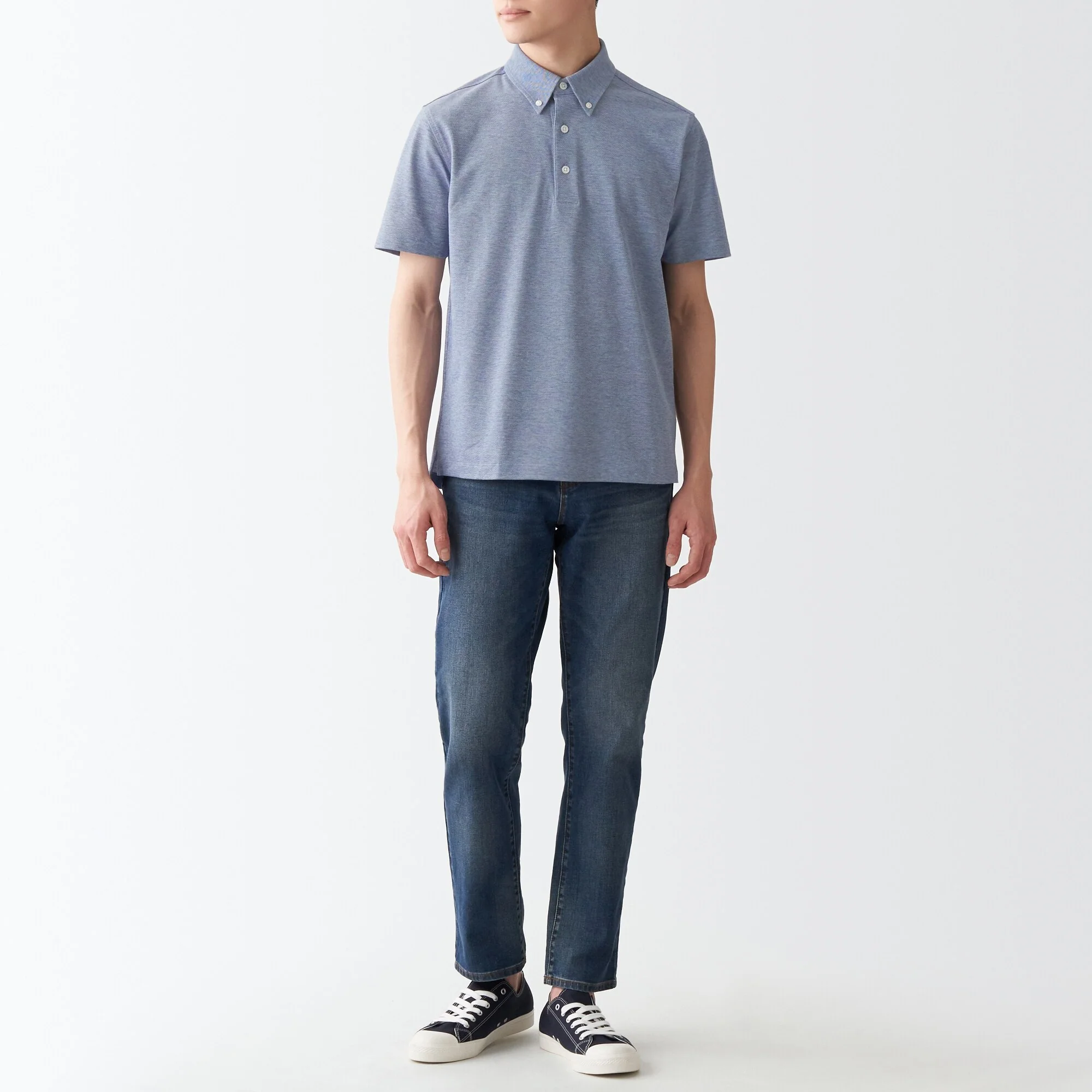 Men's High Twist Pique Polo Shirt - Image 23