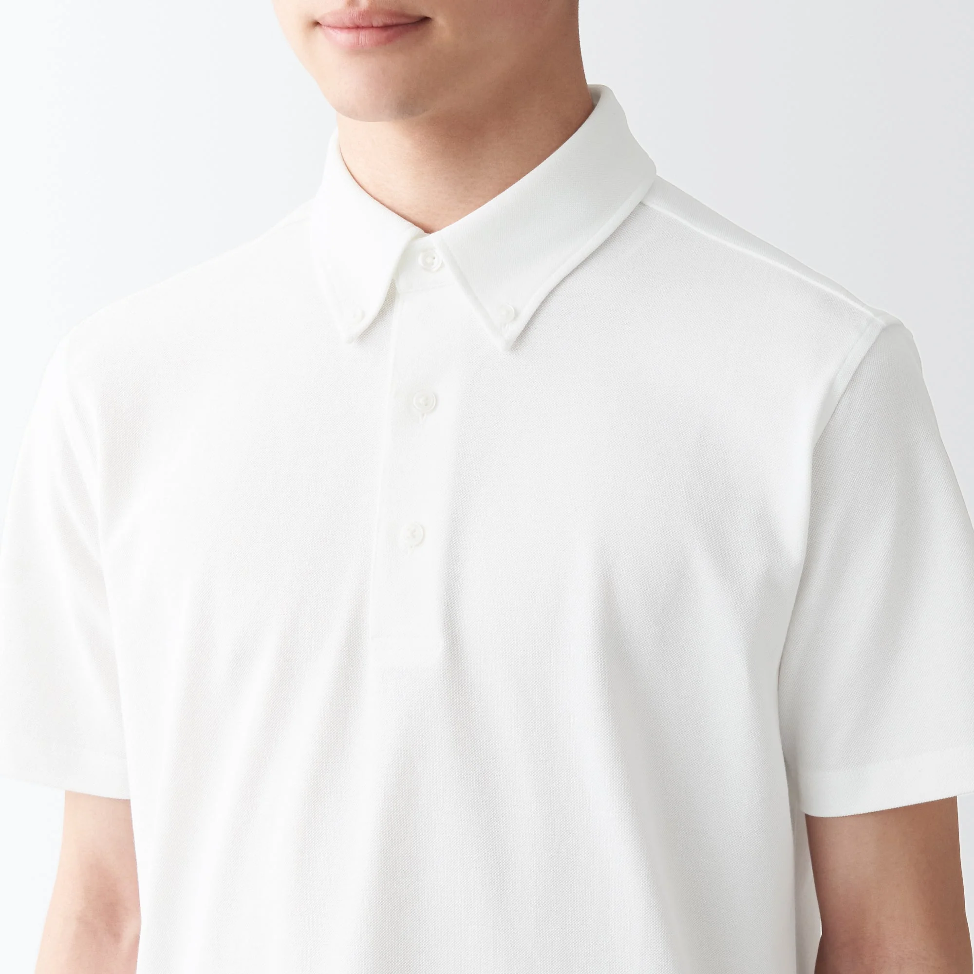 Men's High Twist Pique Polo Shirt - Image 7