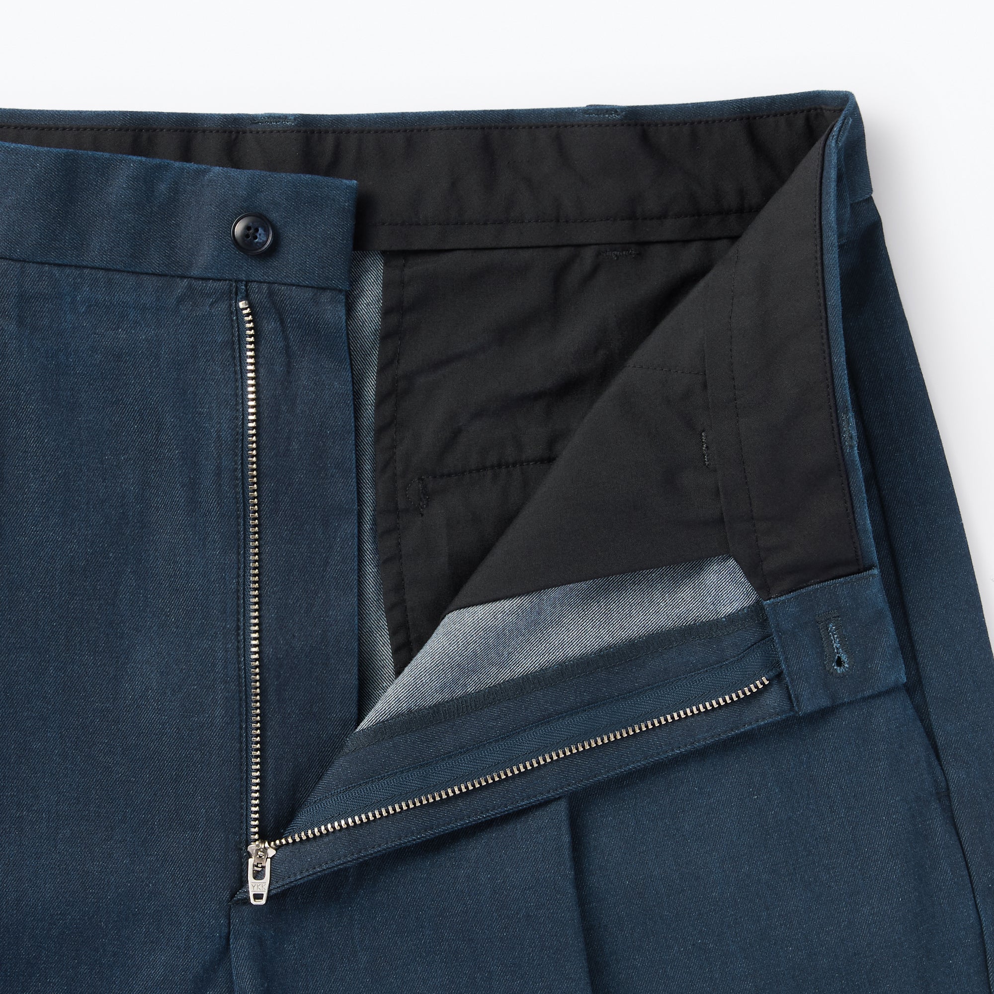 Men's Indigo Darted Wide Pants - Image 9