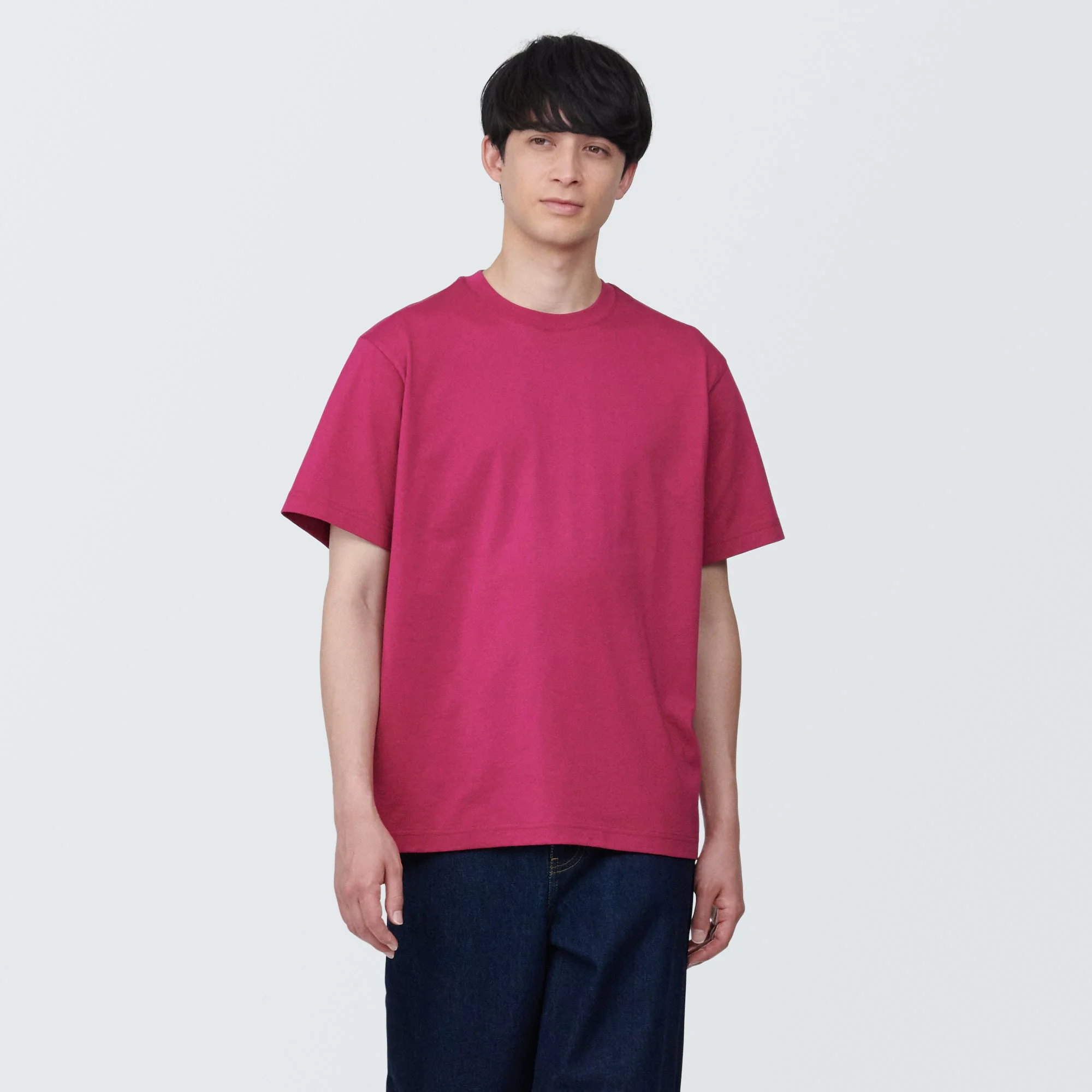 Men's Jersey Crewneck Short Sleeve T-Shirt - Image 24