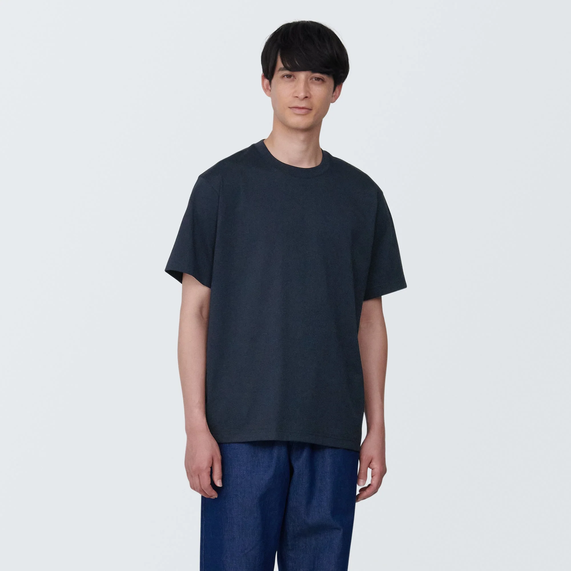 Men's Jersey Crewneck Short Sleeve T-Shirt - Image 45