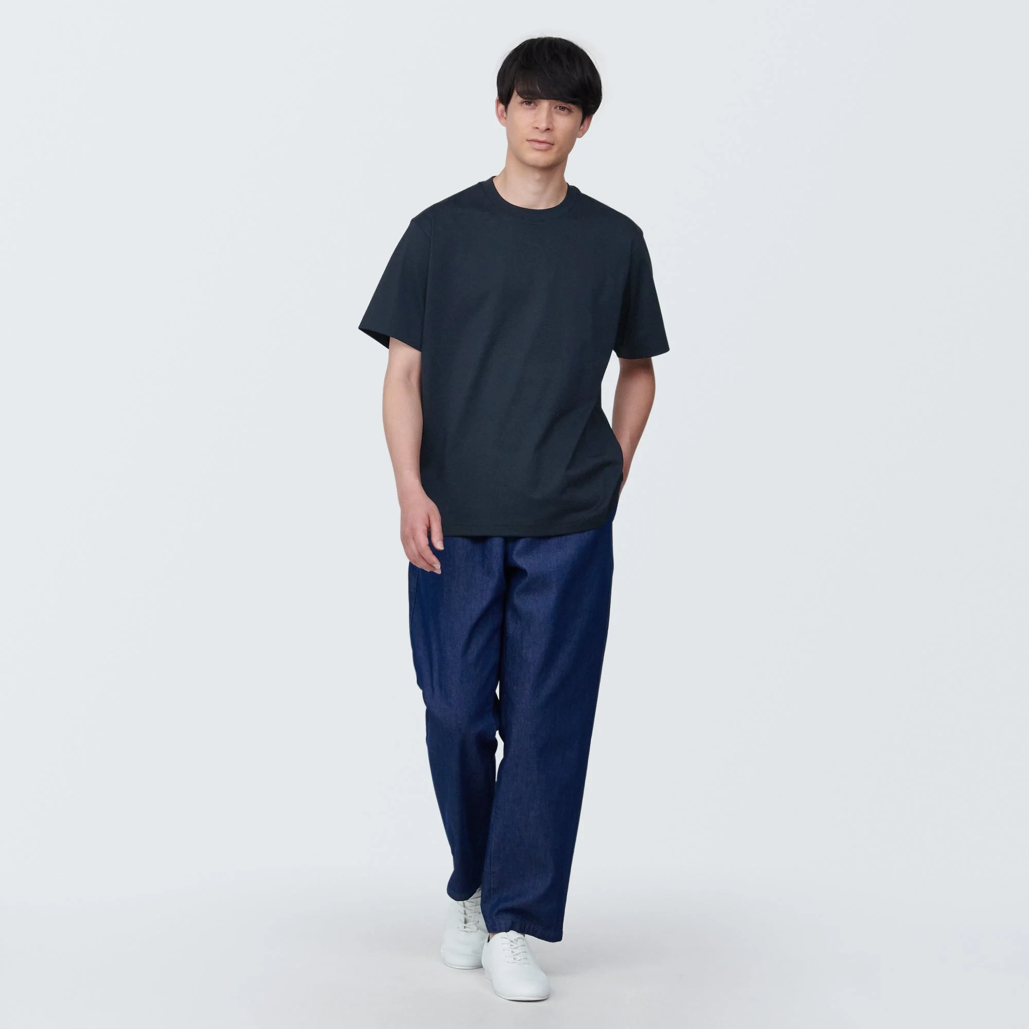 Men's Jersey Crewneck Short Sleeve T-Shirt - Image 46