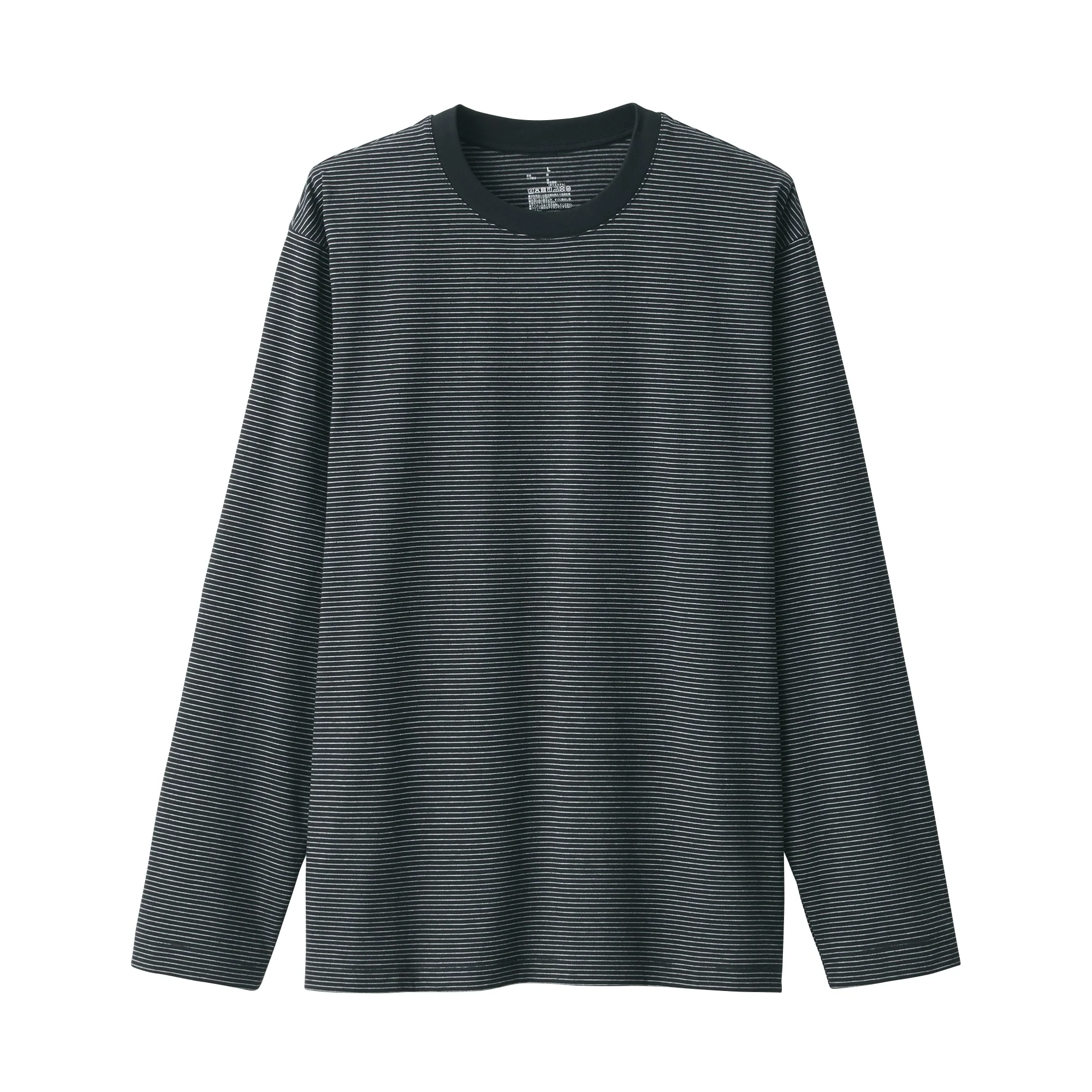 Men's Jersey Crewneck Striped T-Shirt - Image 23