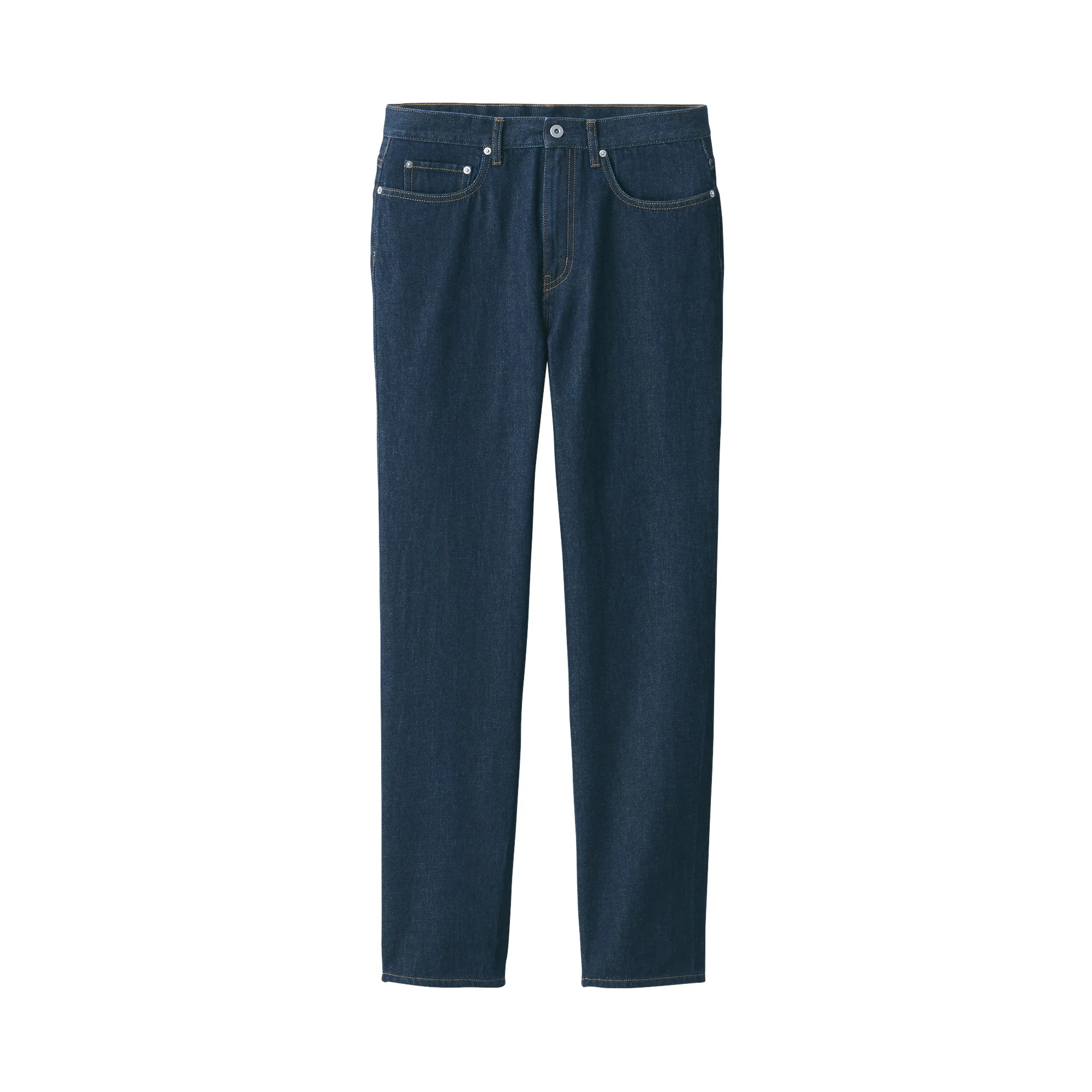 Men's Kapok Blend Straight Denim Trousers - Image 11