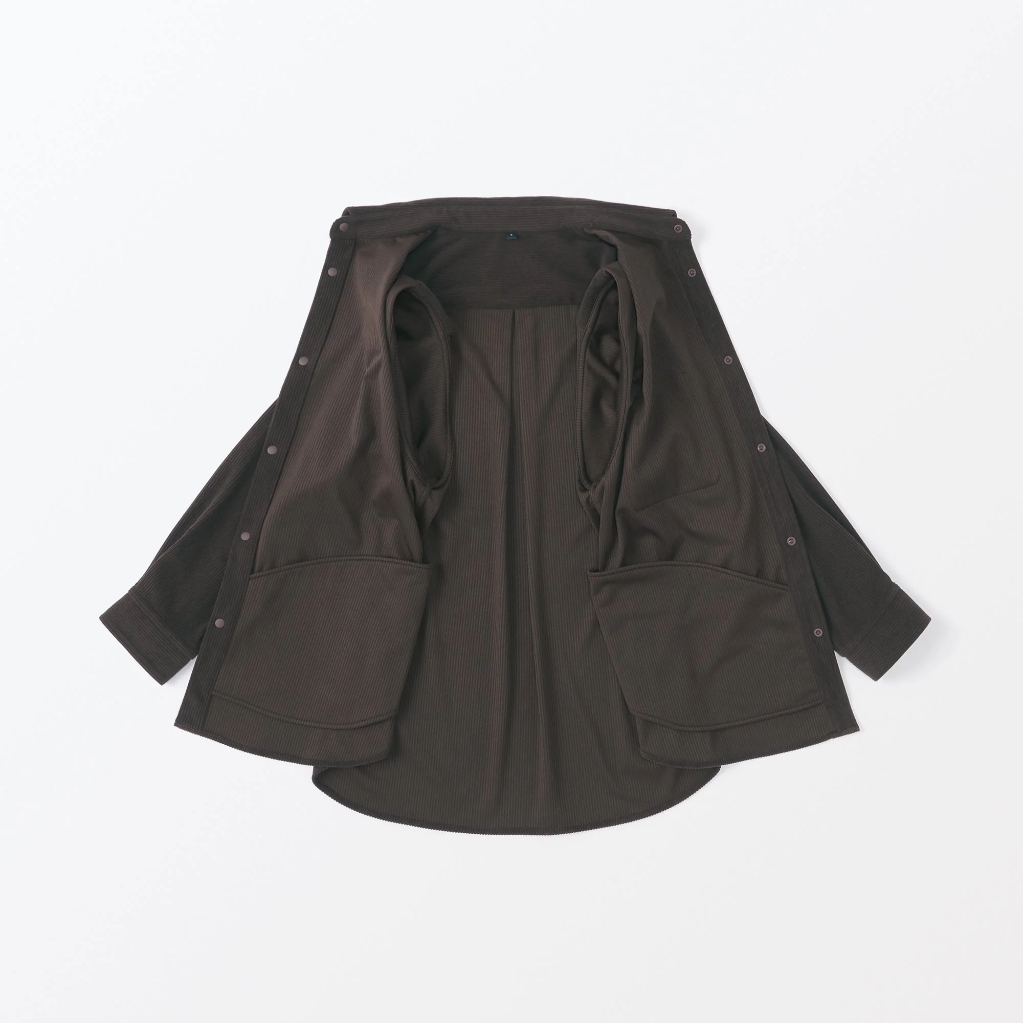 Men's Knit Corduroy Shirt Jacket - Image 18