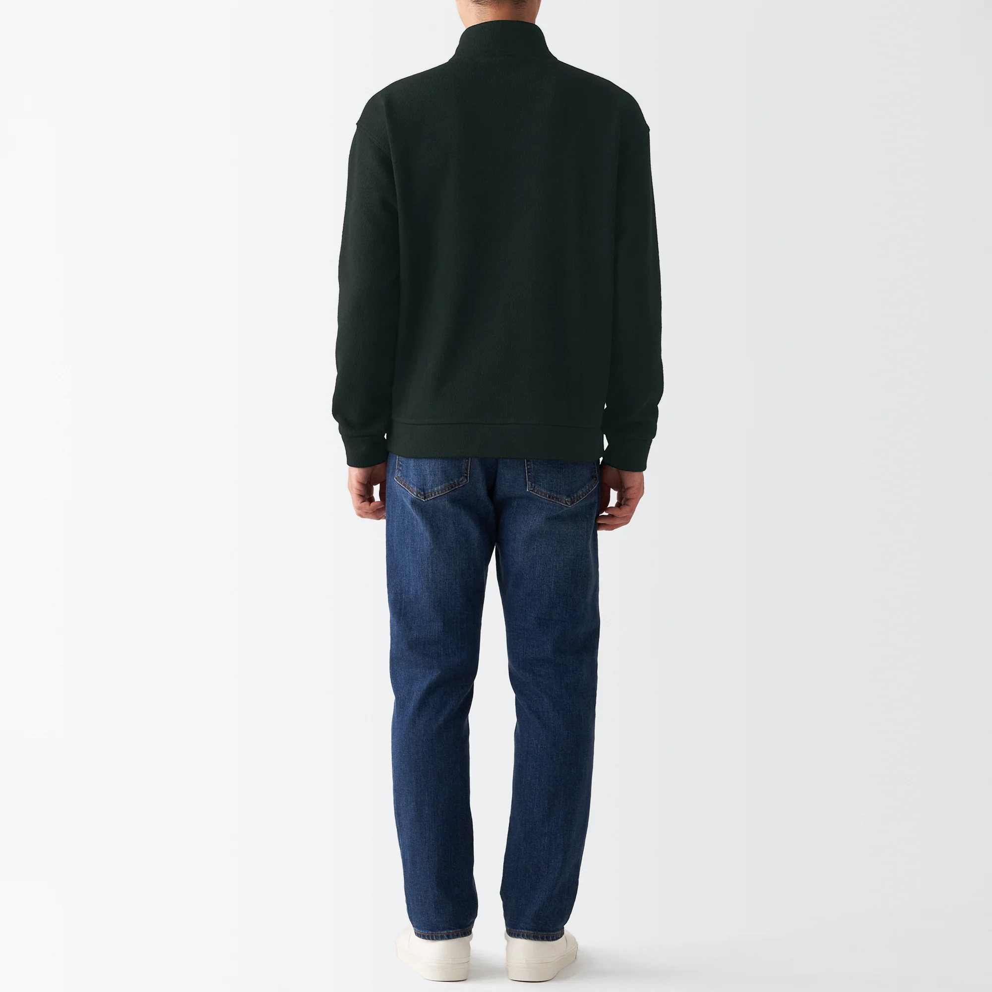 Men's Knit Fleece Stand Collar Jacket - Image 33