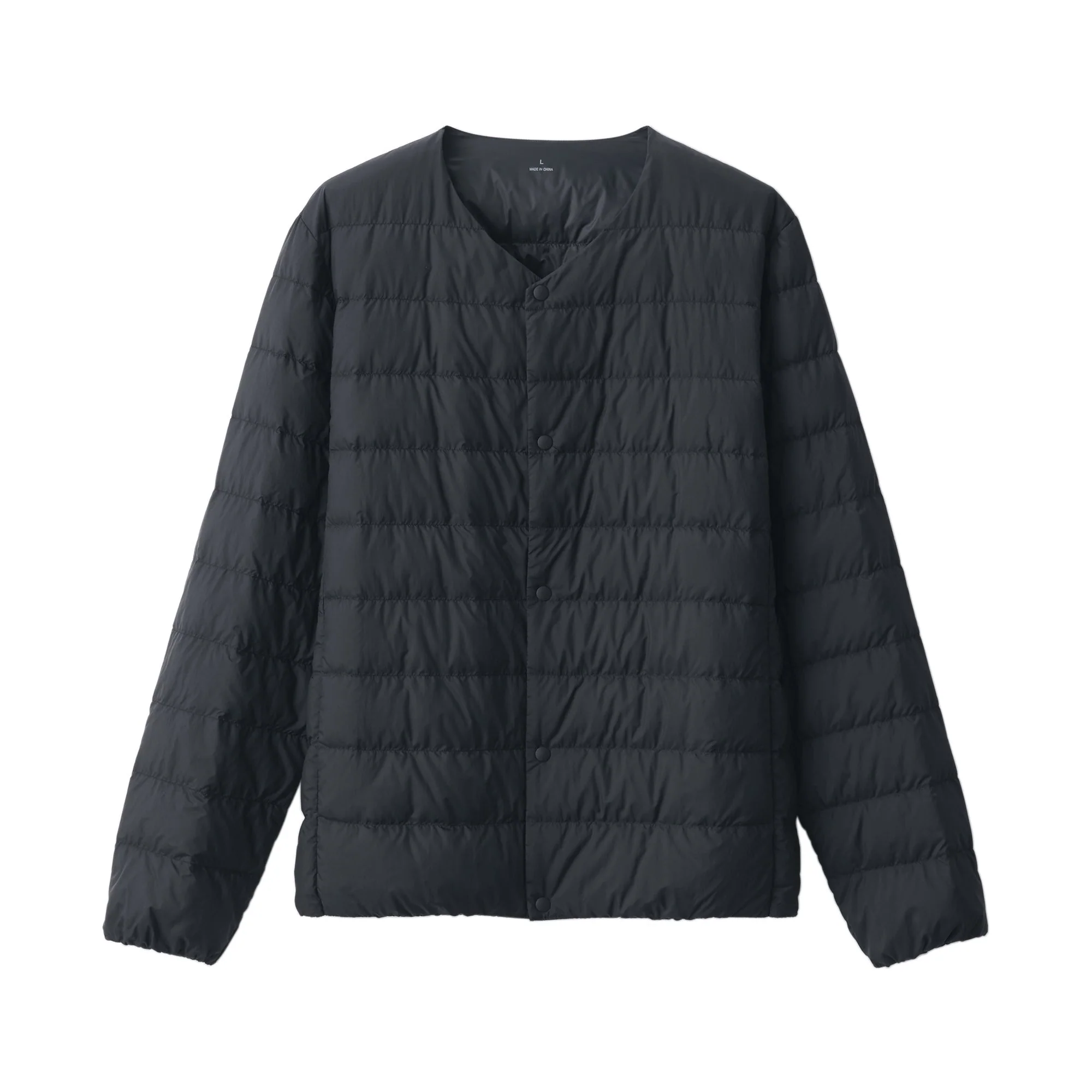 Men's Lightweight Down Collarless Jacket - Image 23