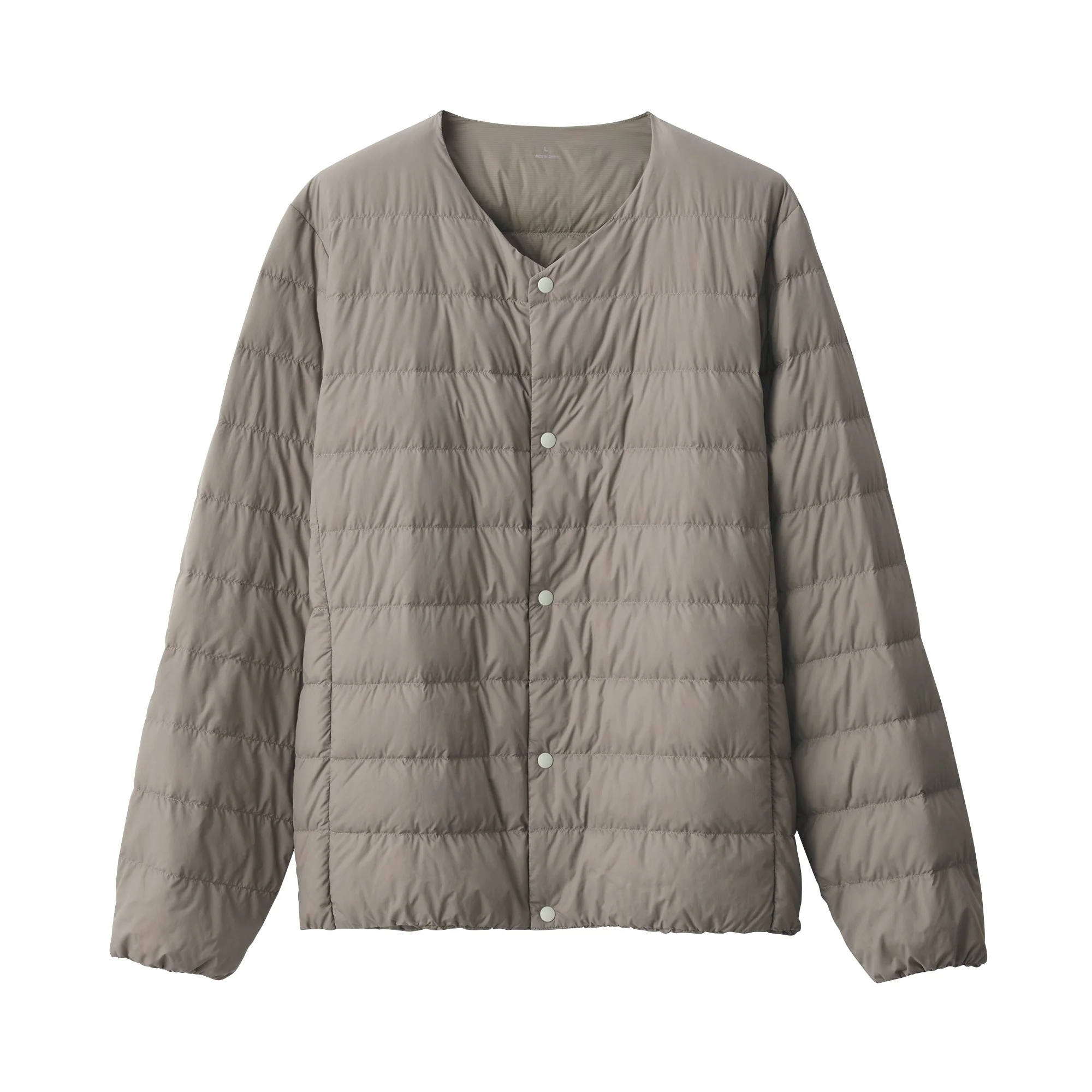 Men's Lightweight Down Collarless Jacket - Image 34