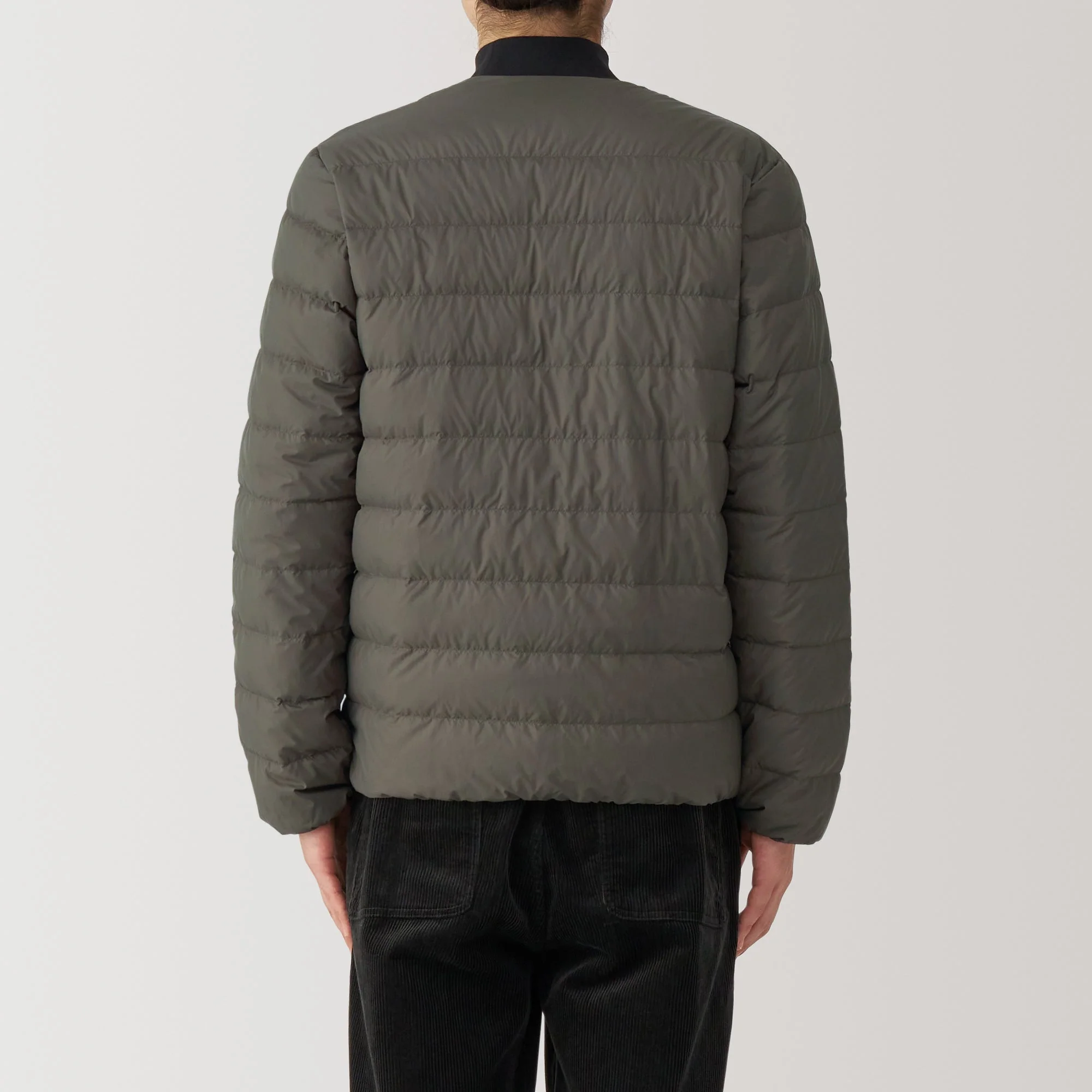 Men's Lightweight Down Collarless Jacket - Image 49