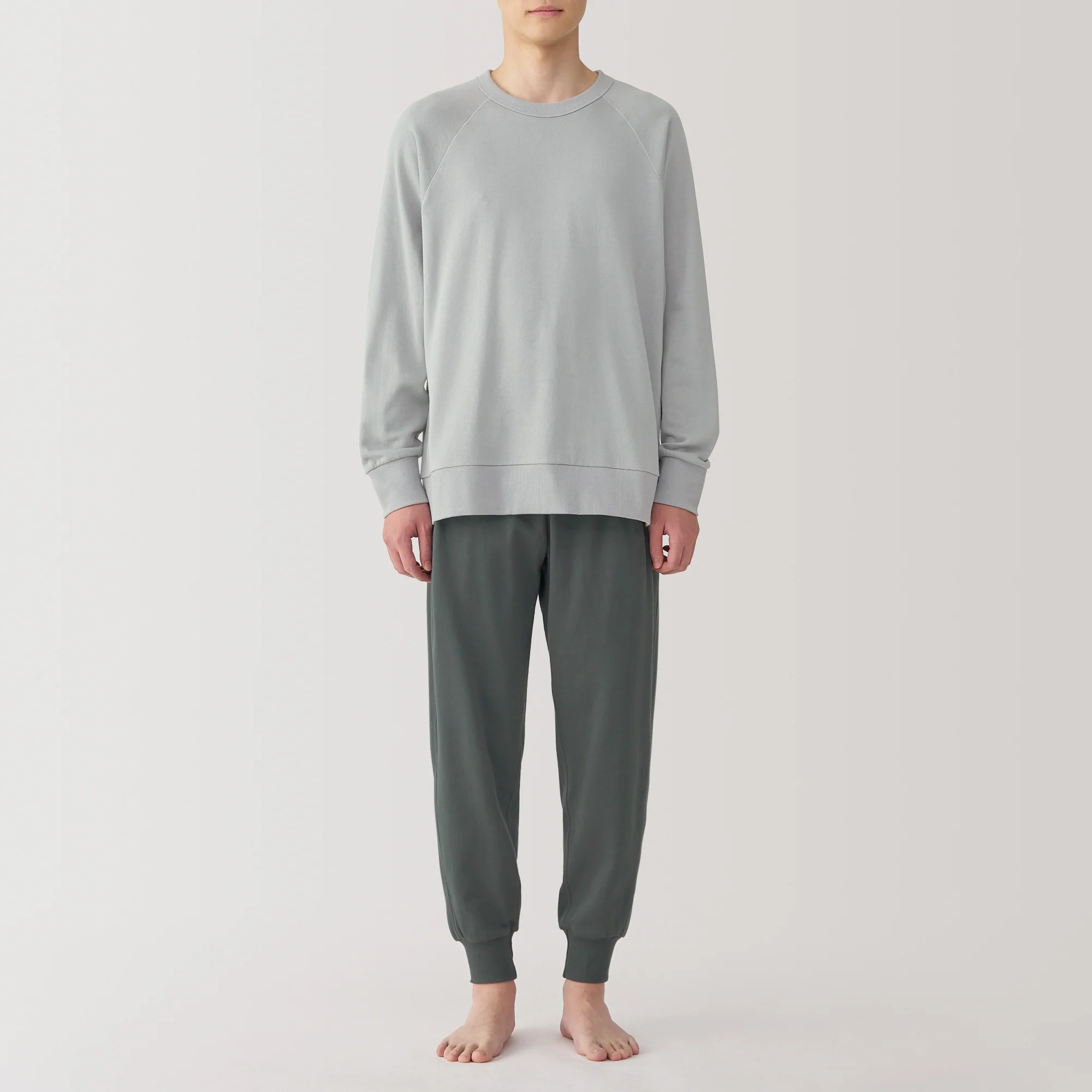 Men's Loose-Twist Sweatshirt Loungewear Set - Image 14