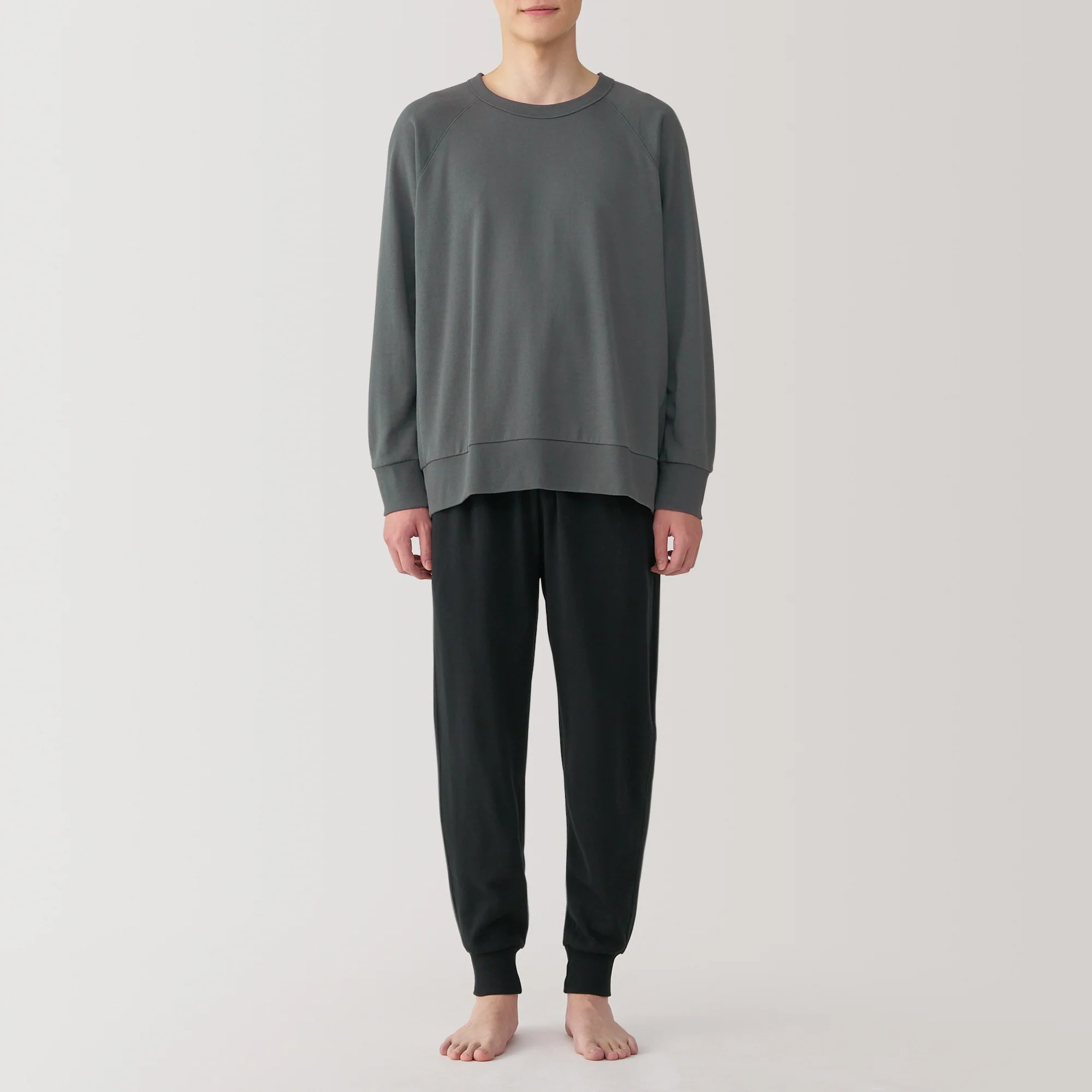 Men's Loose-Twist Sweatshirt Loungewear Set - Image 4