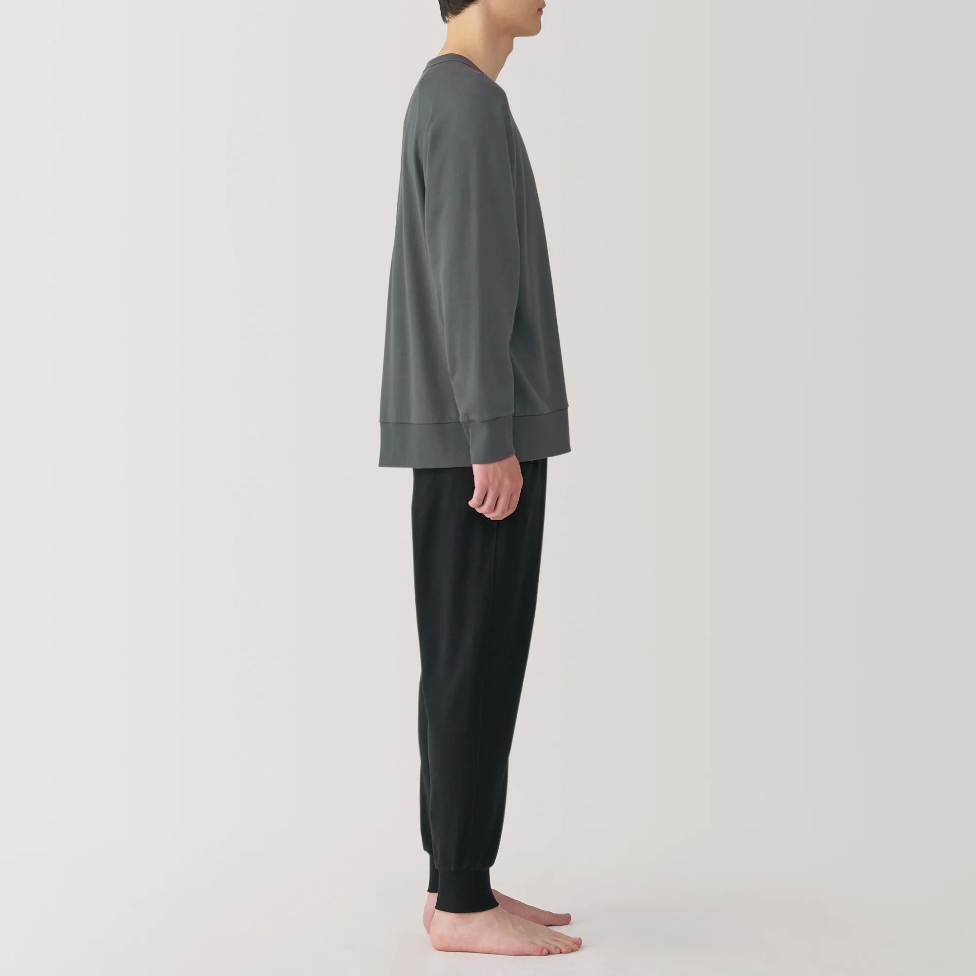 Men's Loose-Twist Sweatshirt Loungewear Set - Image 5