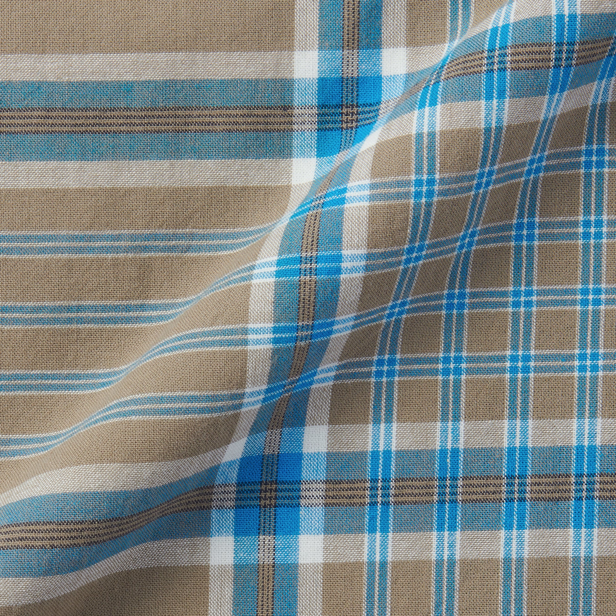 Men's Madras Check Button Easy Shorts - Image 37