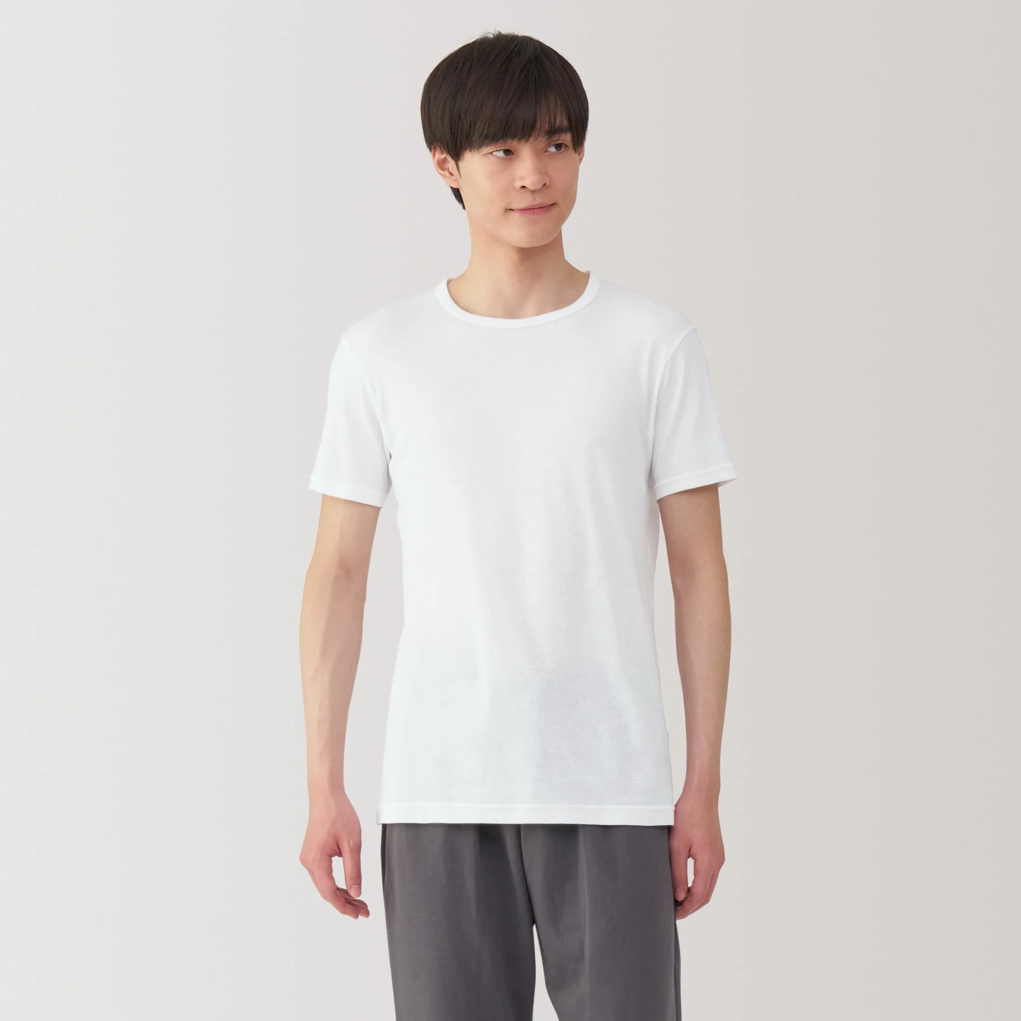 Men's Moisture-Wicking Cotton Crewneck T-Shirt