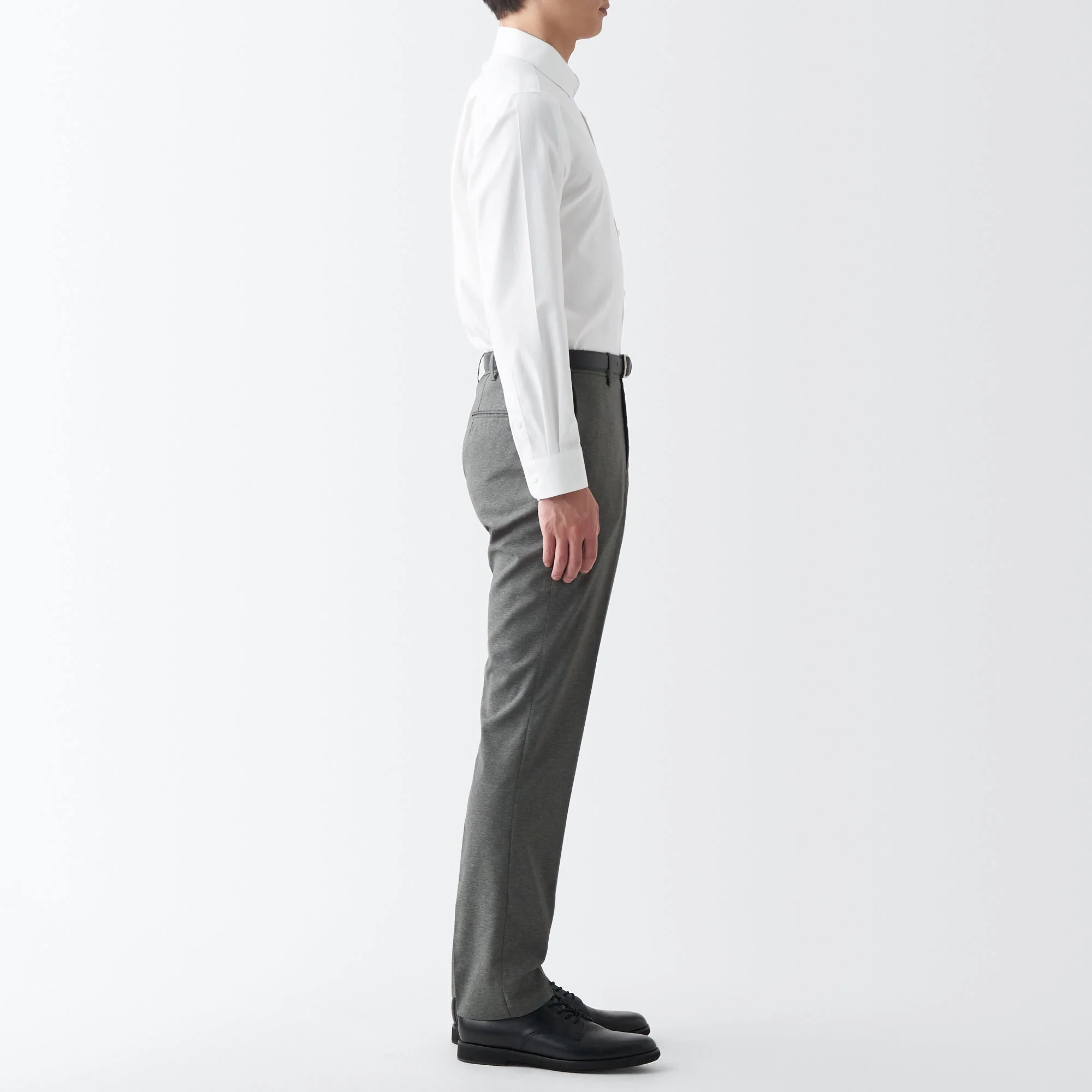 Men's Non-Iron Semi Wide Collar Shirt - Image 34