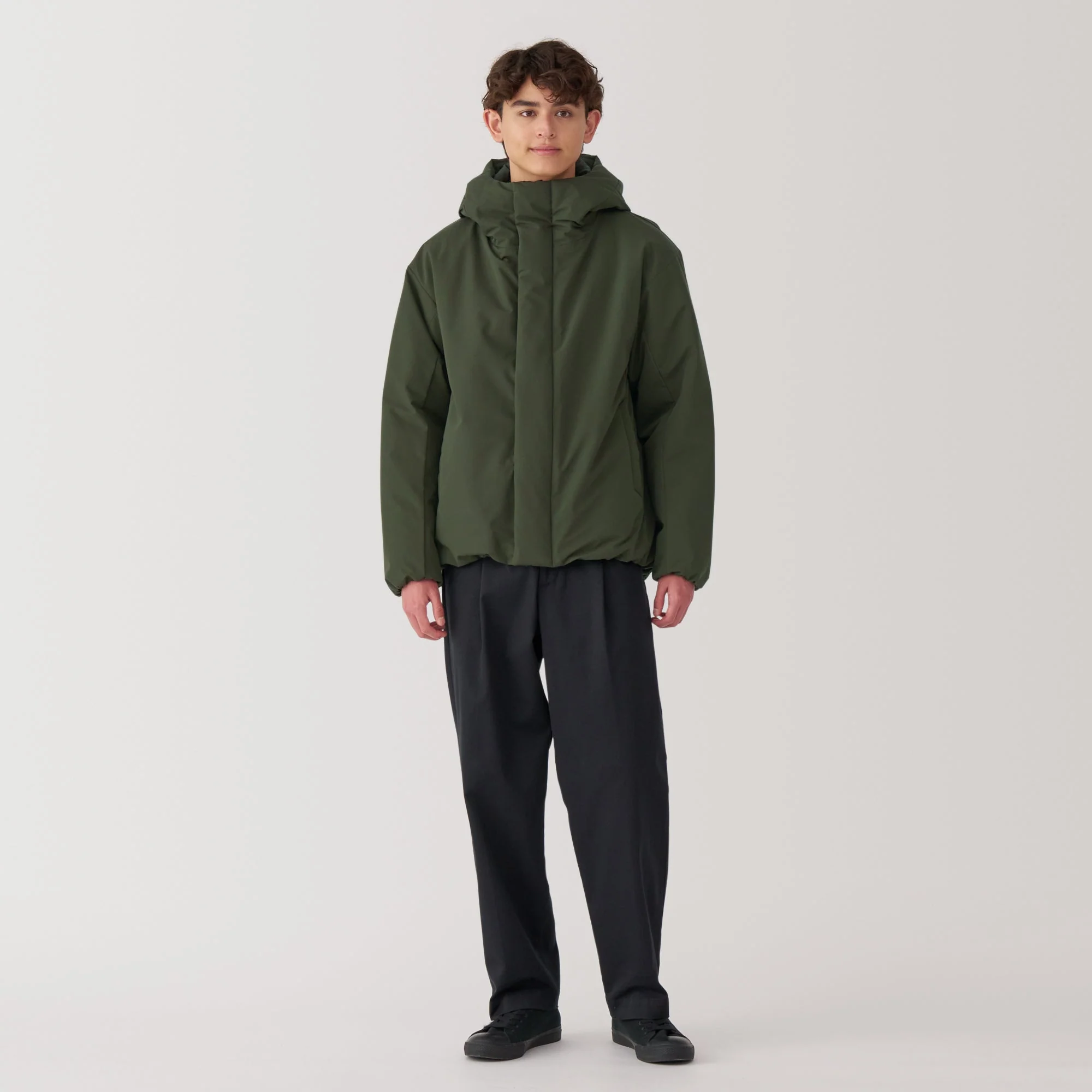 Men's Padded Hooded Jacket - Image 14