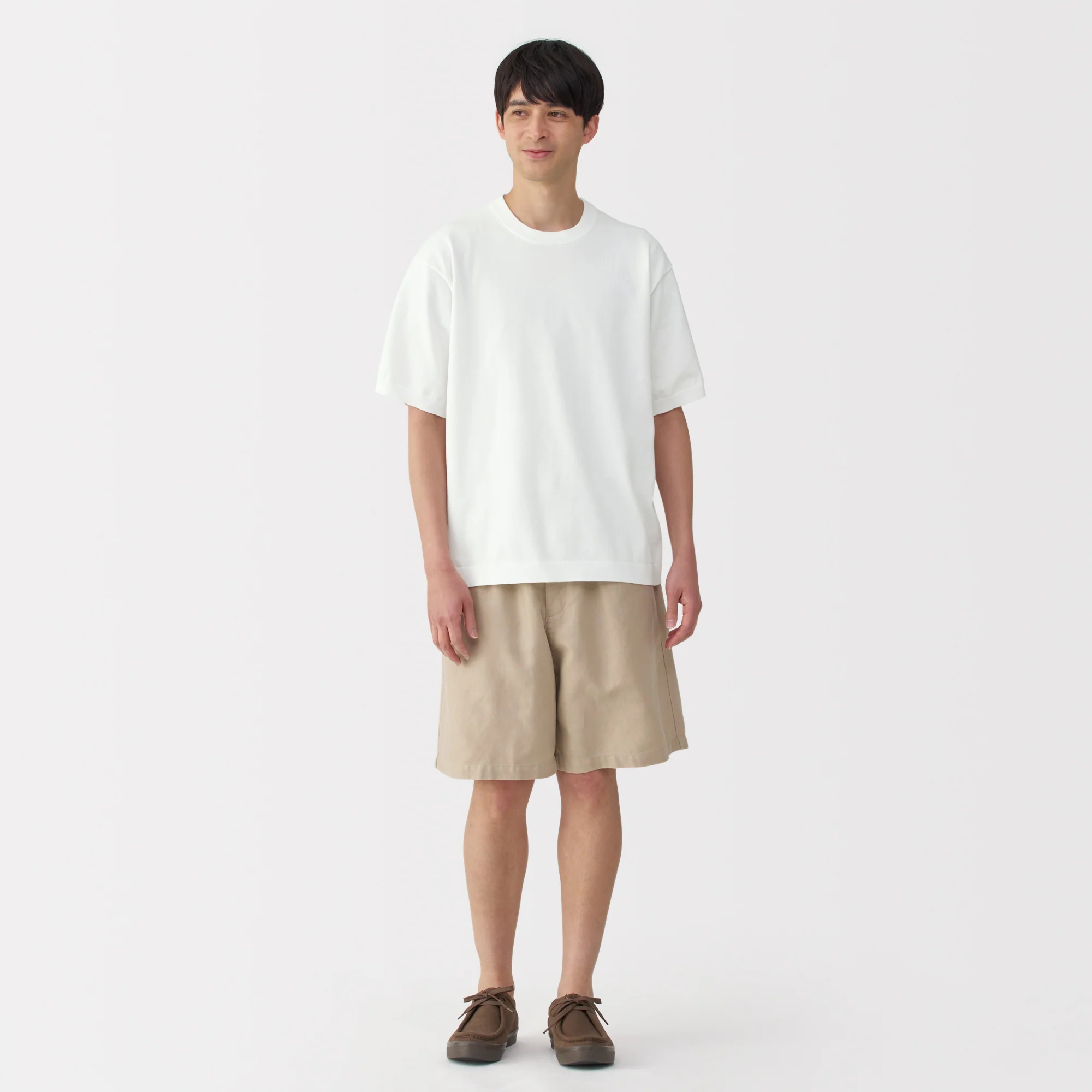 Men's Quick Dry Crew Neck Short Sleeve Knit T-Shirt - Image 19