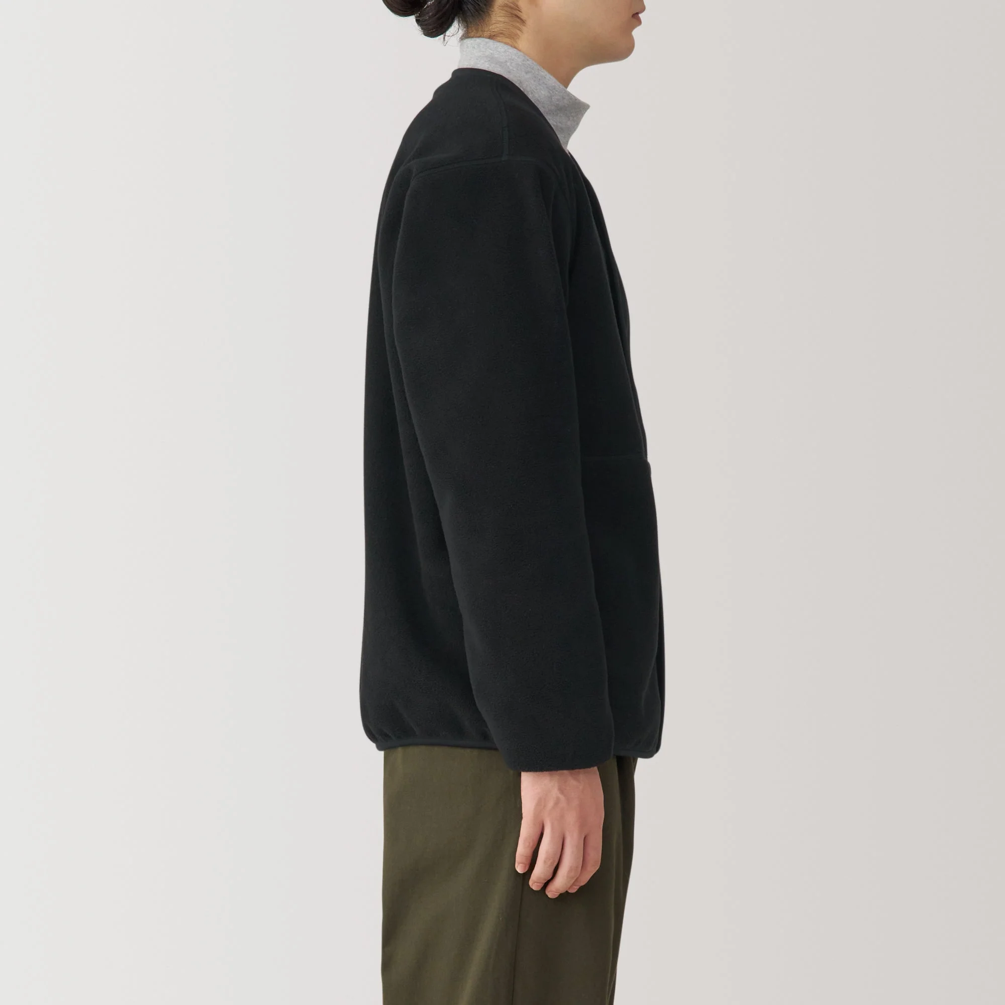 Men's Recyclable Fleece Cardigan - Image 13