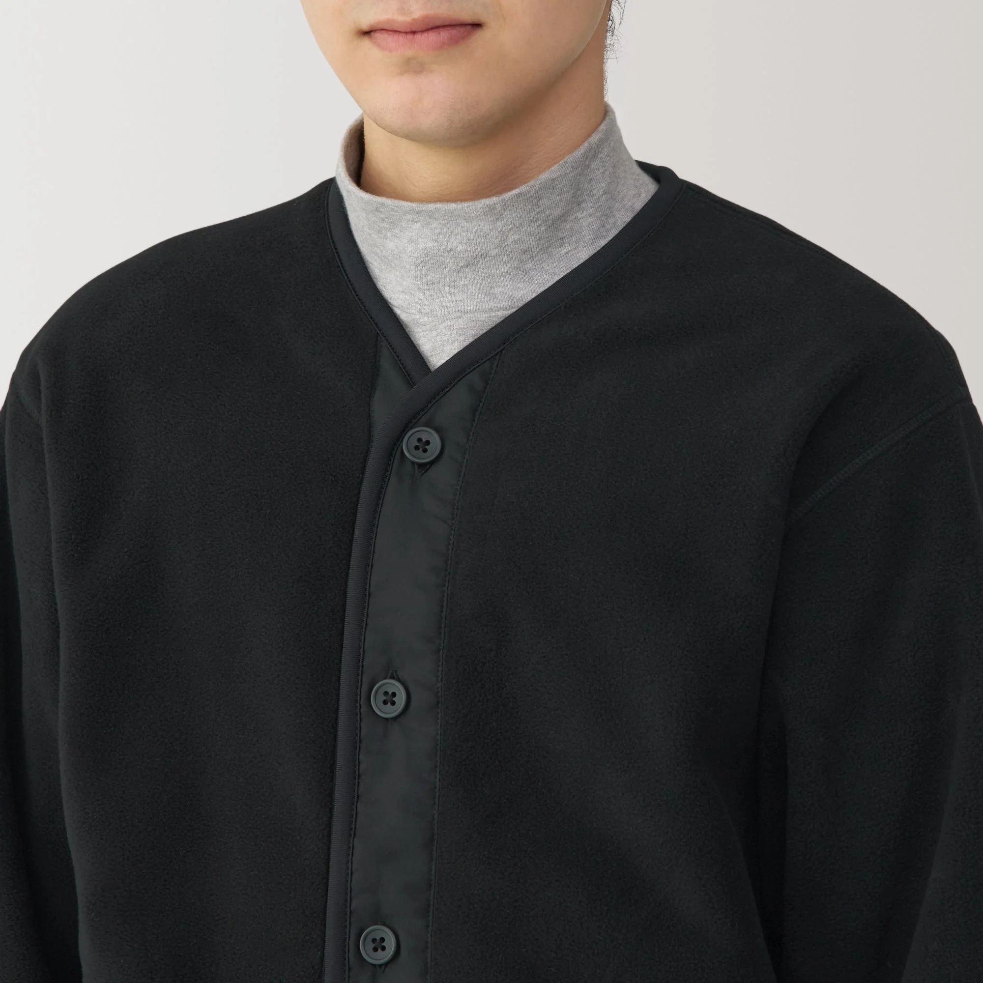 Men's Recyclable Fleece Cardigan - Image 15