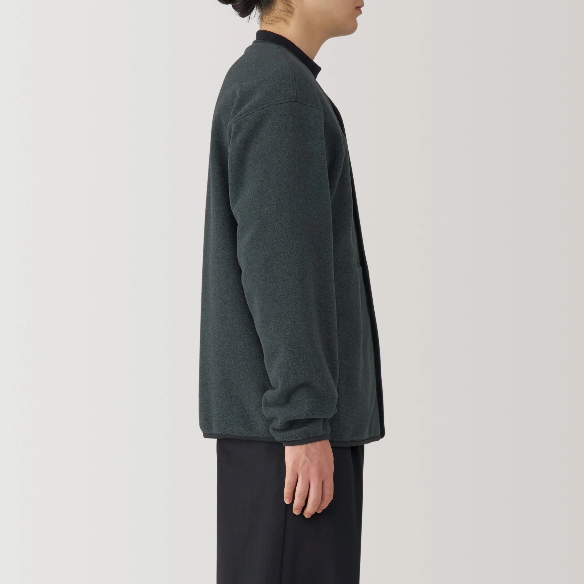 Men's Recyclable Fleece Cardigan - Image 5