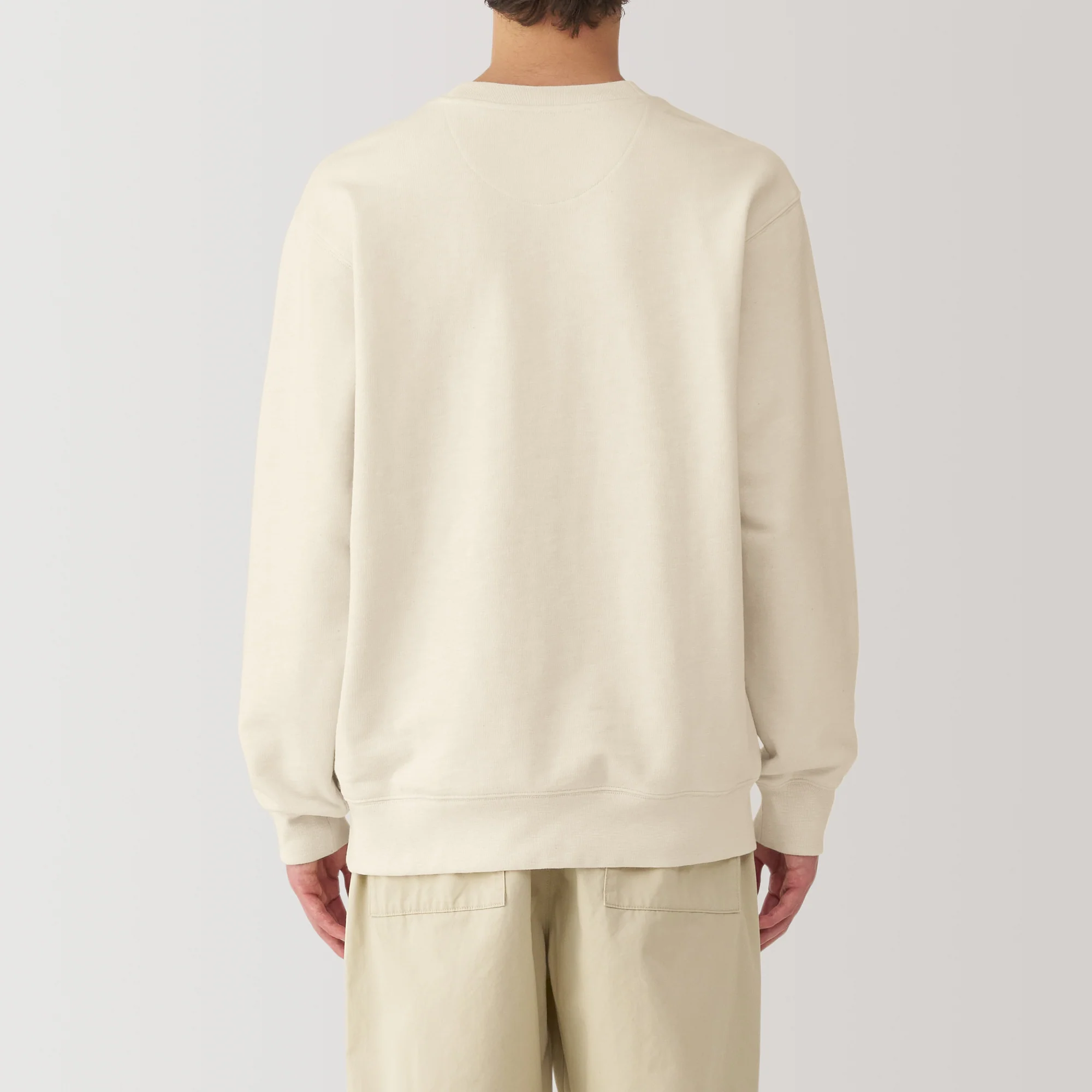 Men's Slub Jersey Crewneck Pullover - Image 20