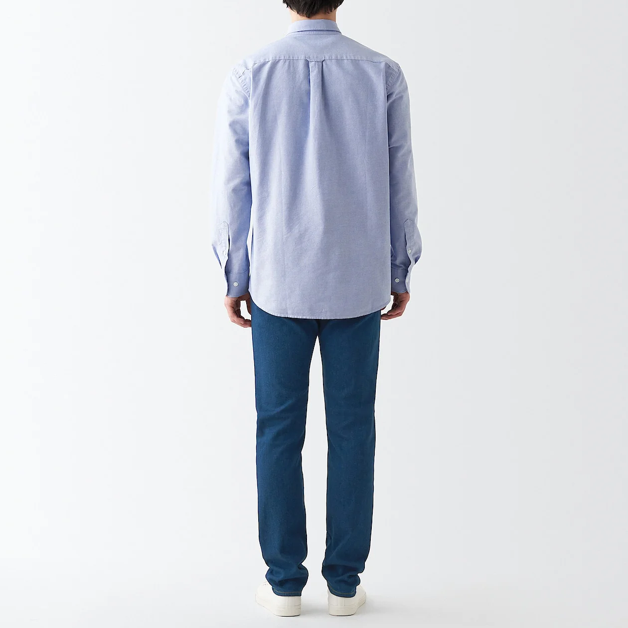 Men's Stretch Denim Slim Pants Blue (L30") - Image 6