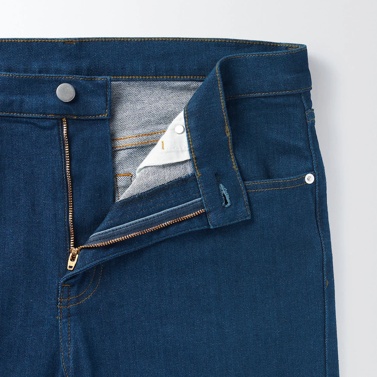 Men's Stretch Denim Slim Pants Blue (L30") - Image 9